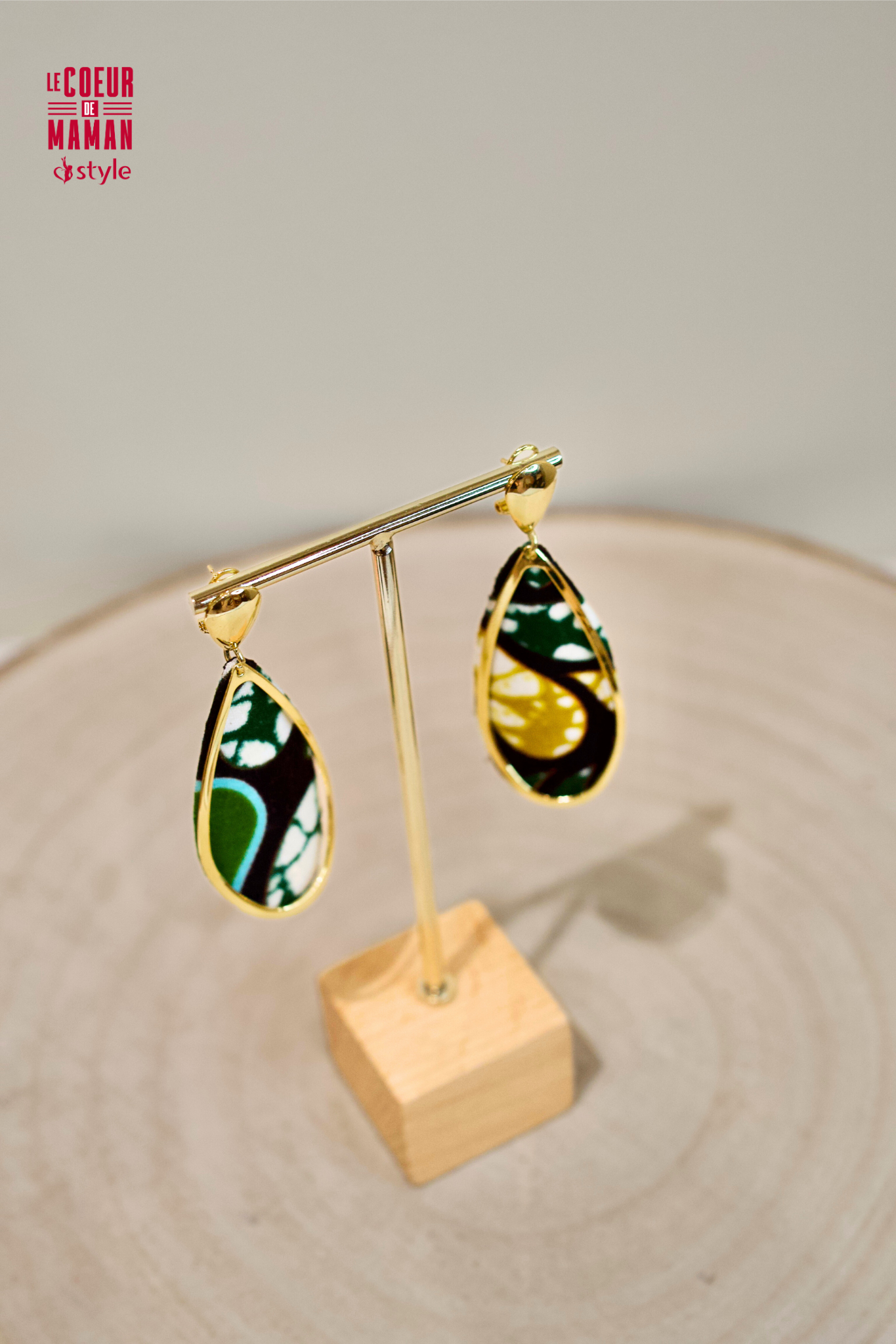 Boucle d'oreille Wax Or