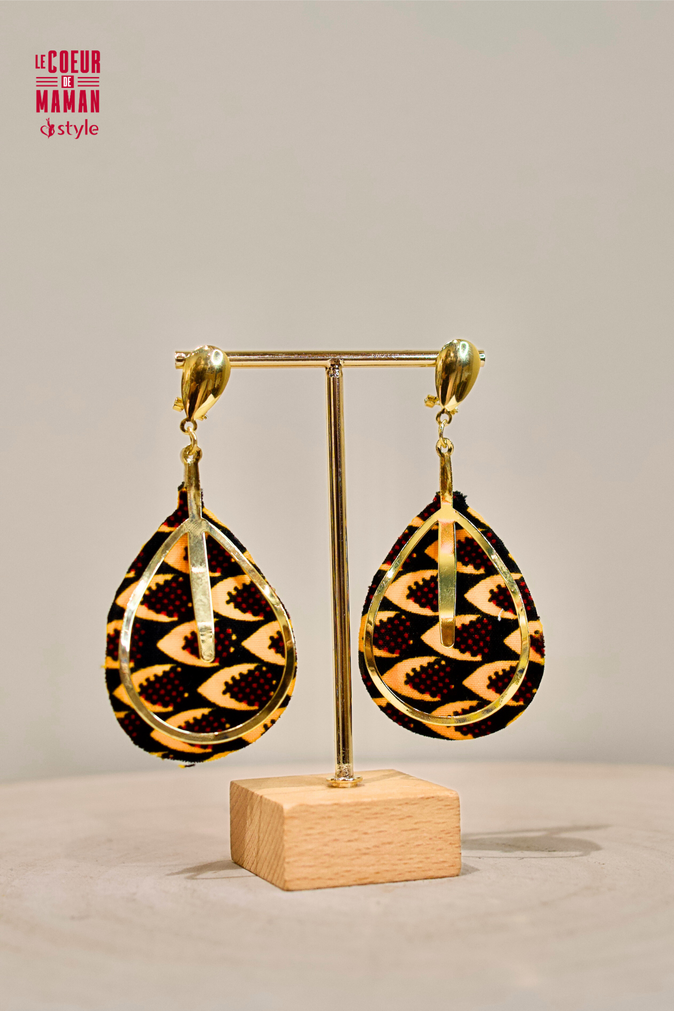 Boucle d'oreille Wax Or