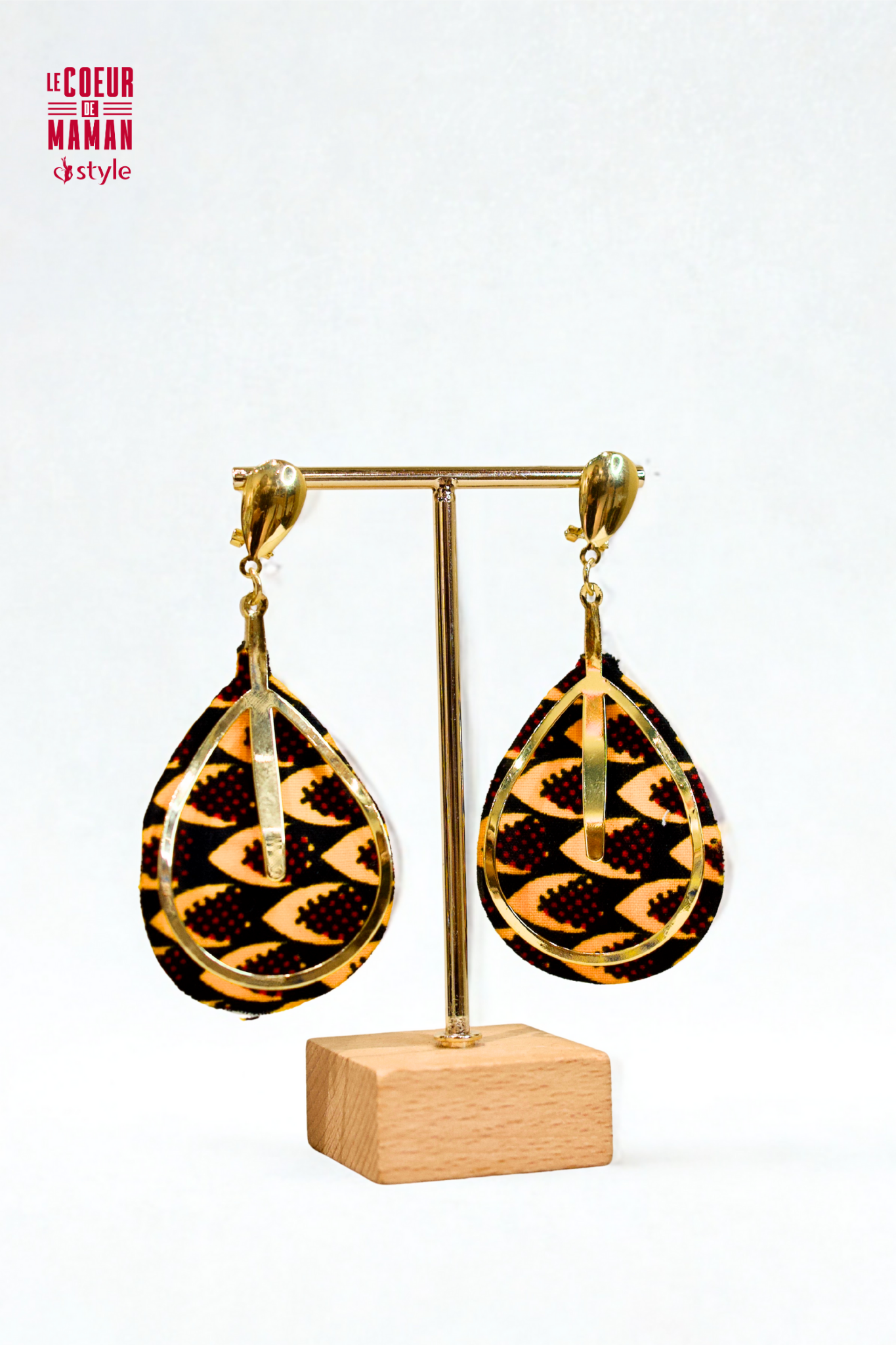 Boucle d'oreille Wax Or