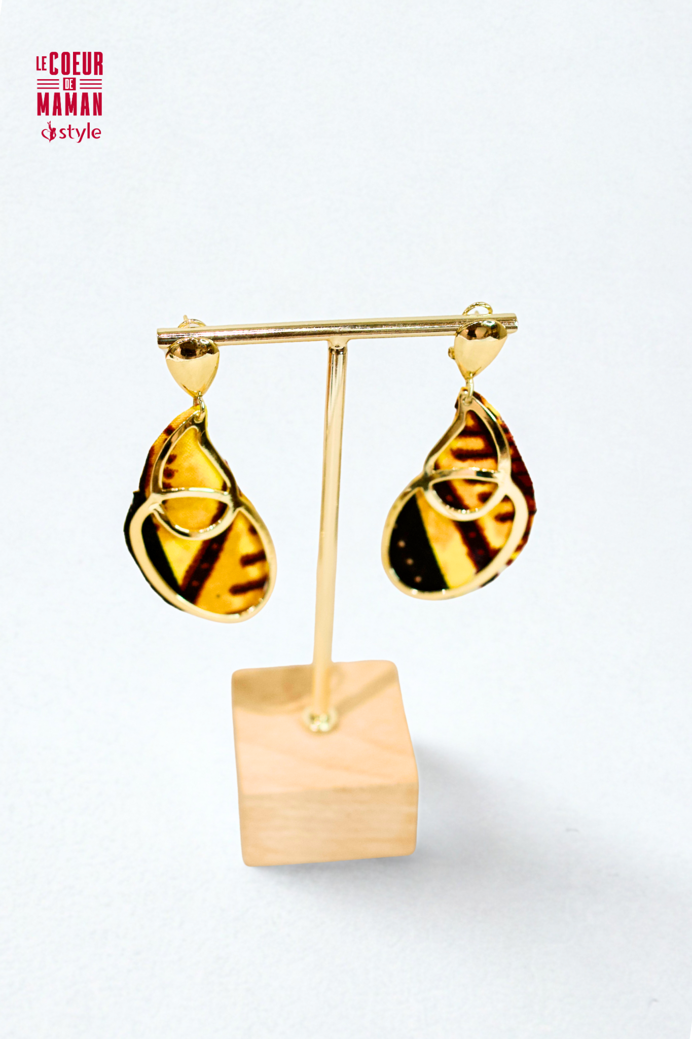 Boucle d'oreille Wax Or