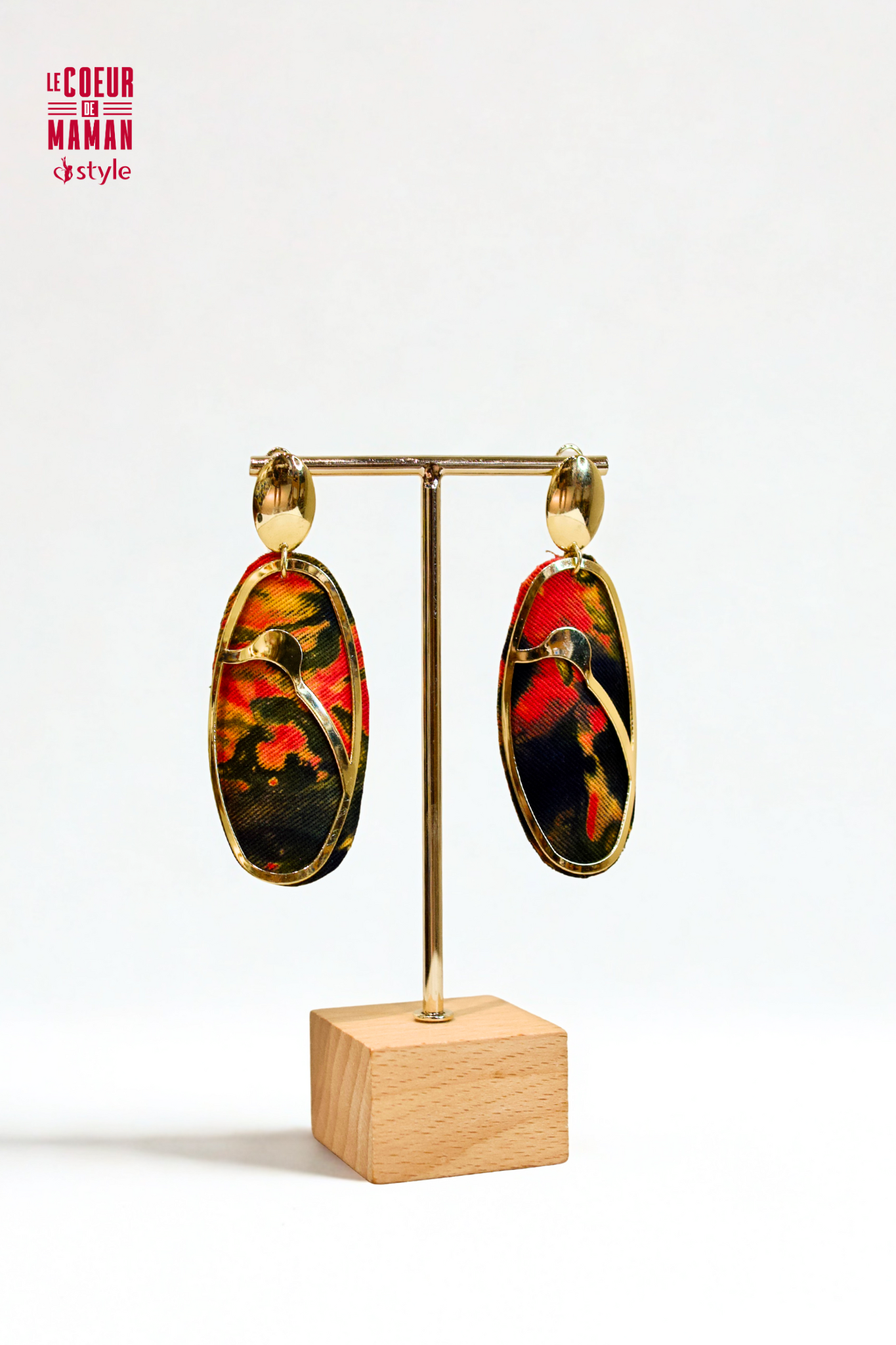 Boucle d'oreille Wax Or