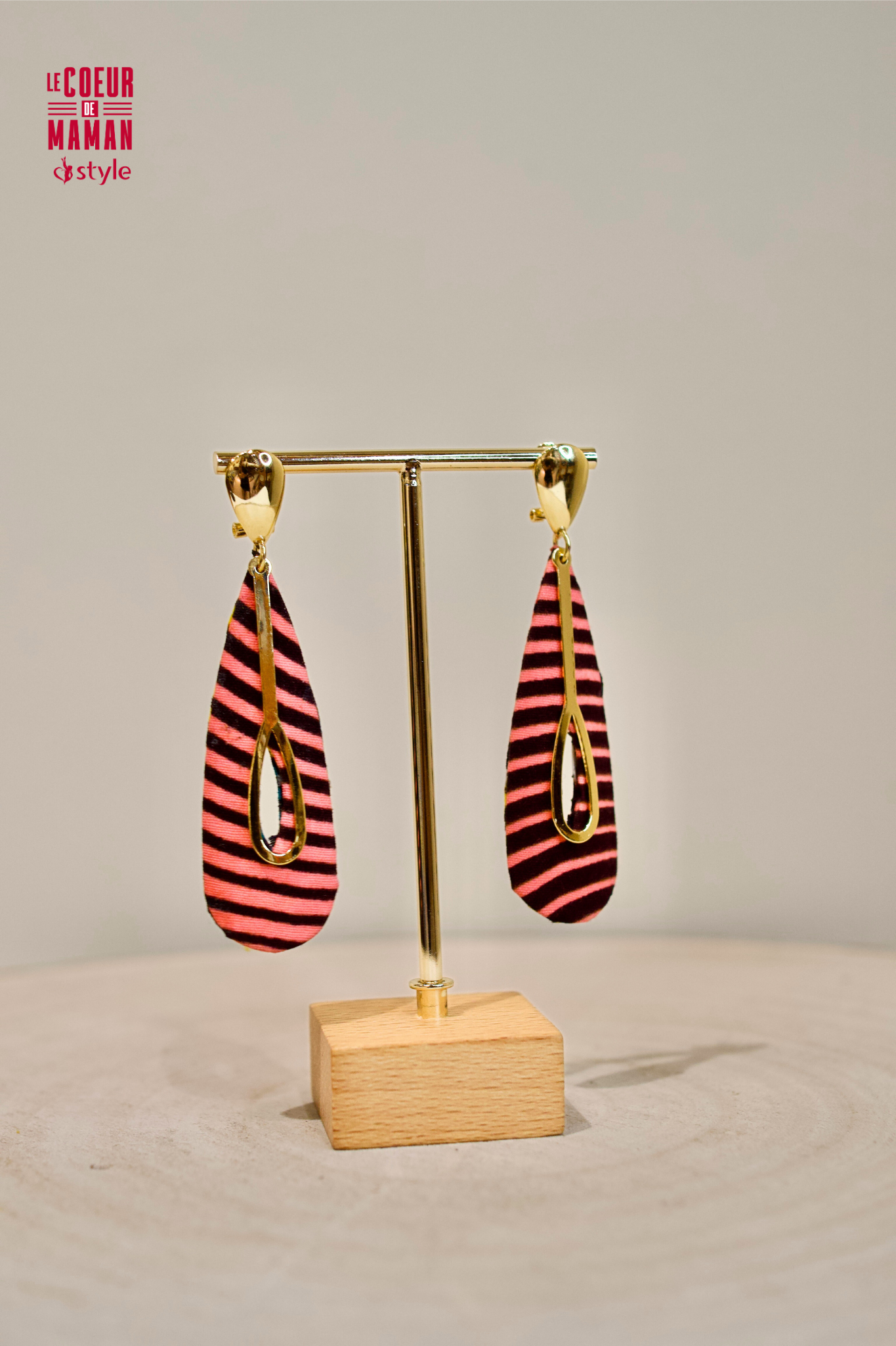 Boucle d'oreille Wax Or