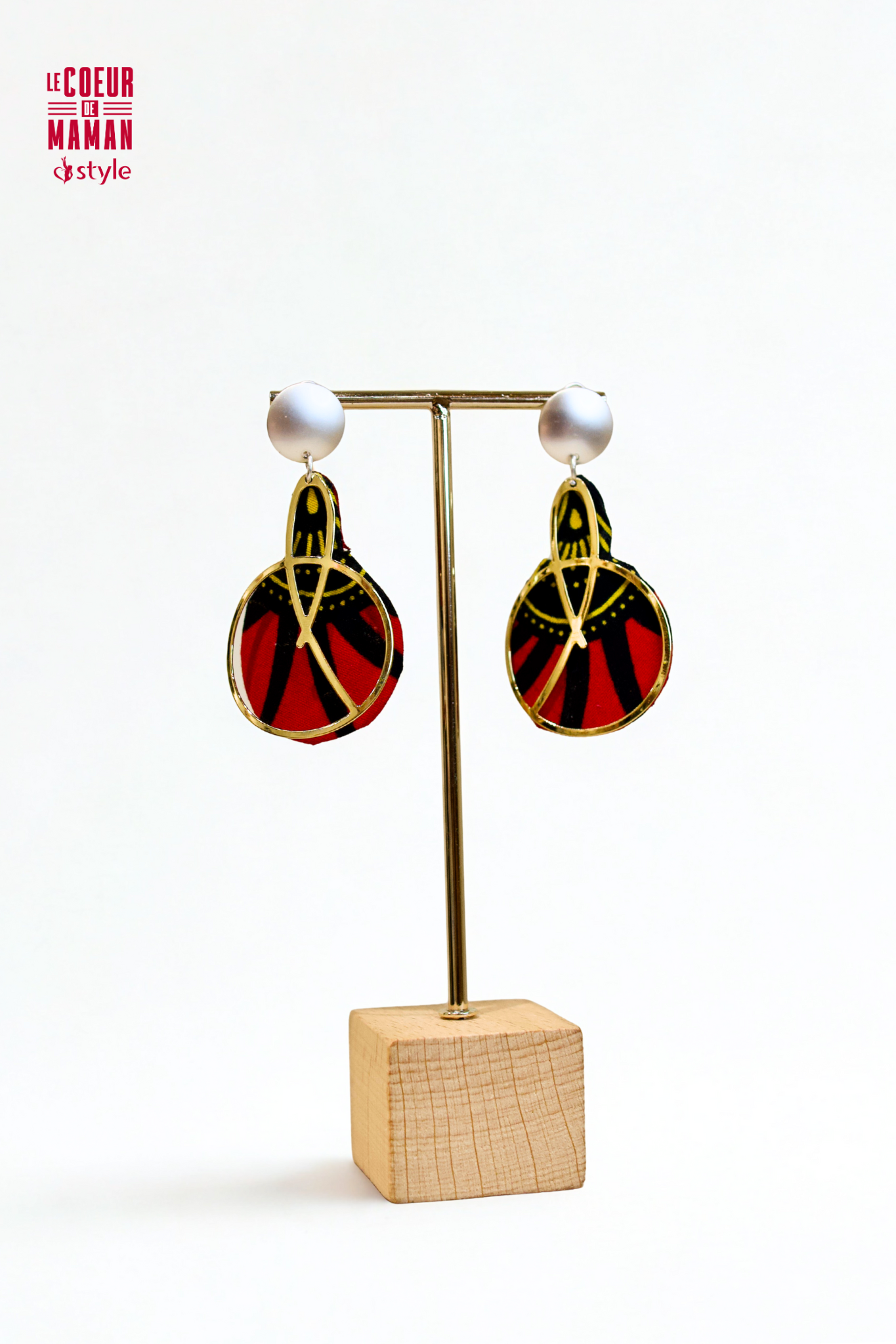 Boucle d'oreille Wax Or