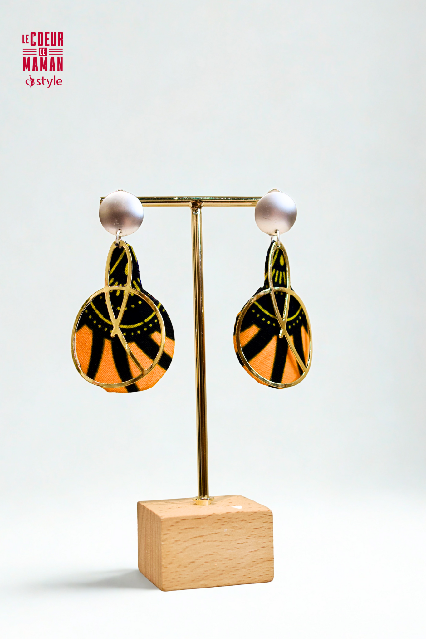 Boucle d'oreille Wax Or