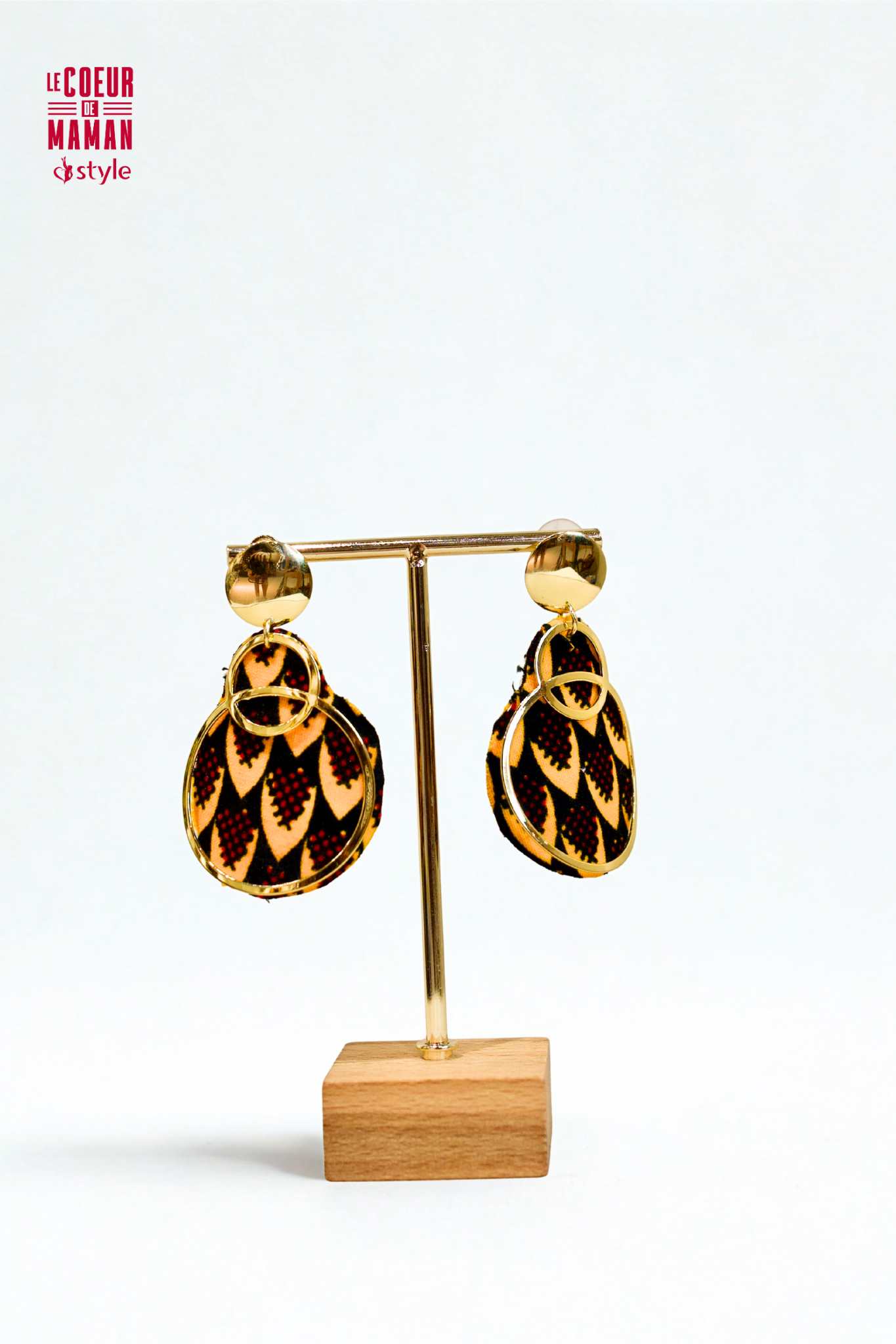 Boucle d'oreille Wax Or