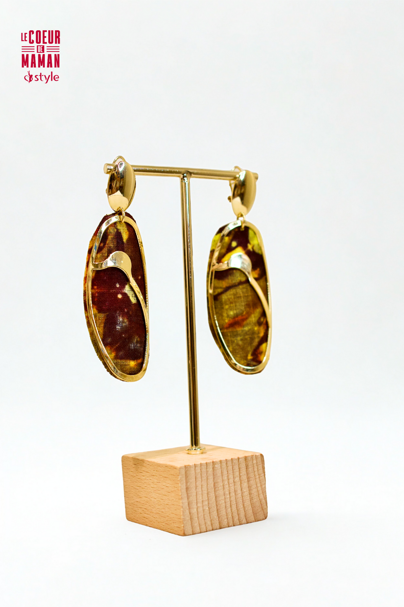 Boucle d'oreille Wax Or