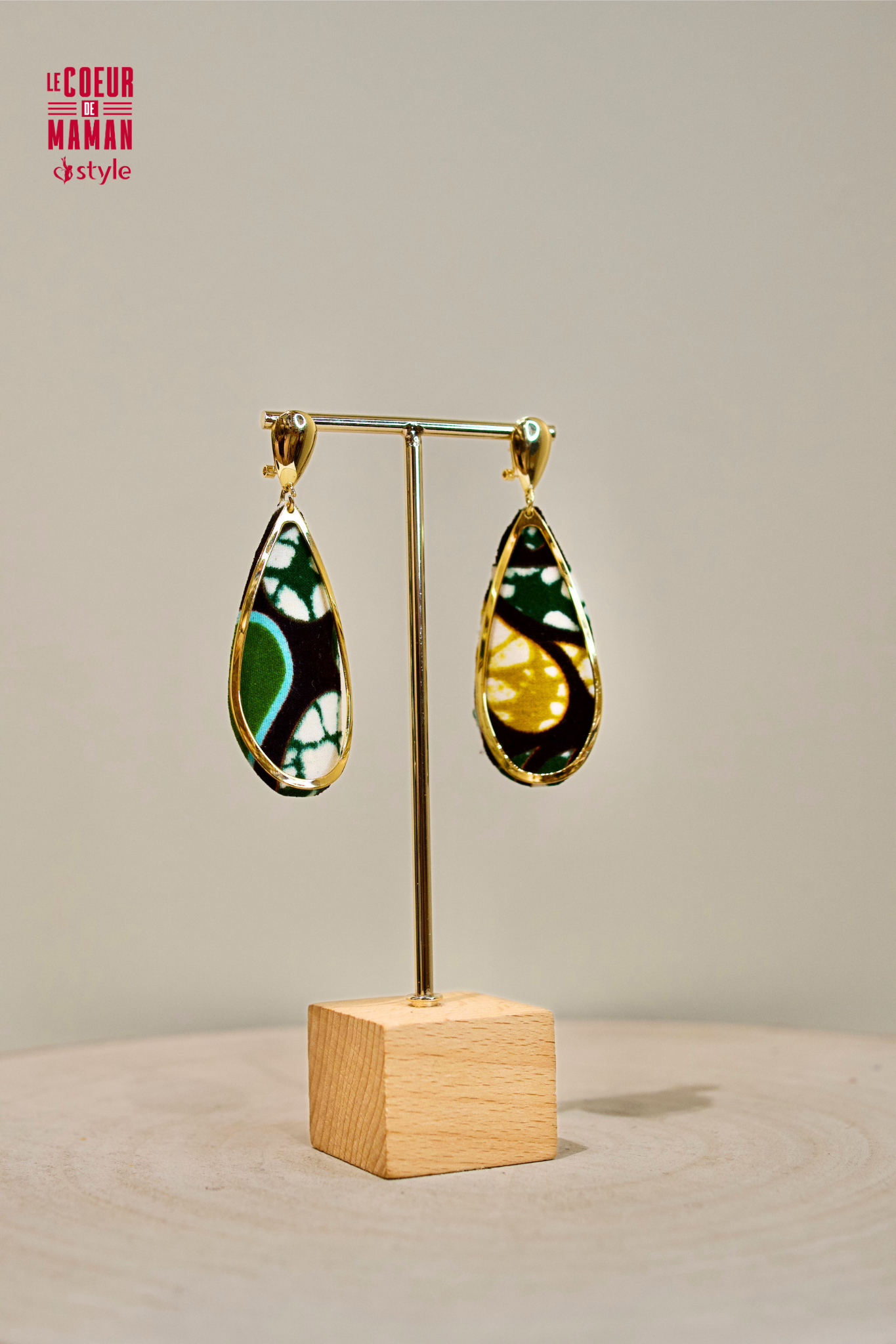 Boucle d'oreille Wax Or