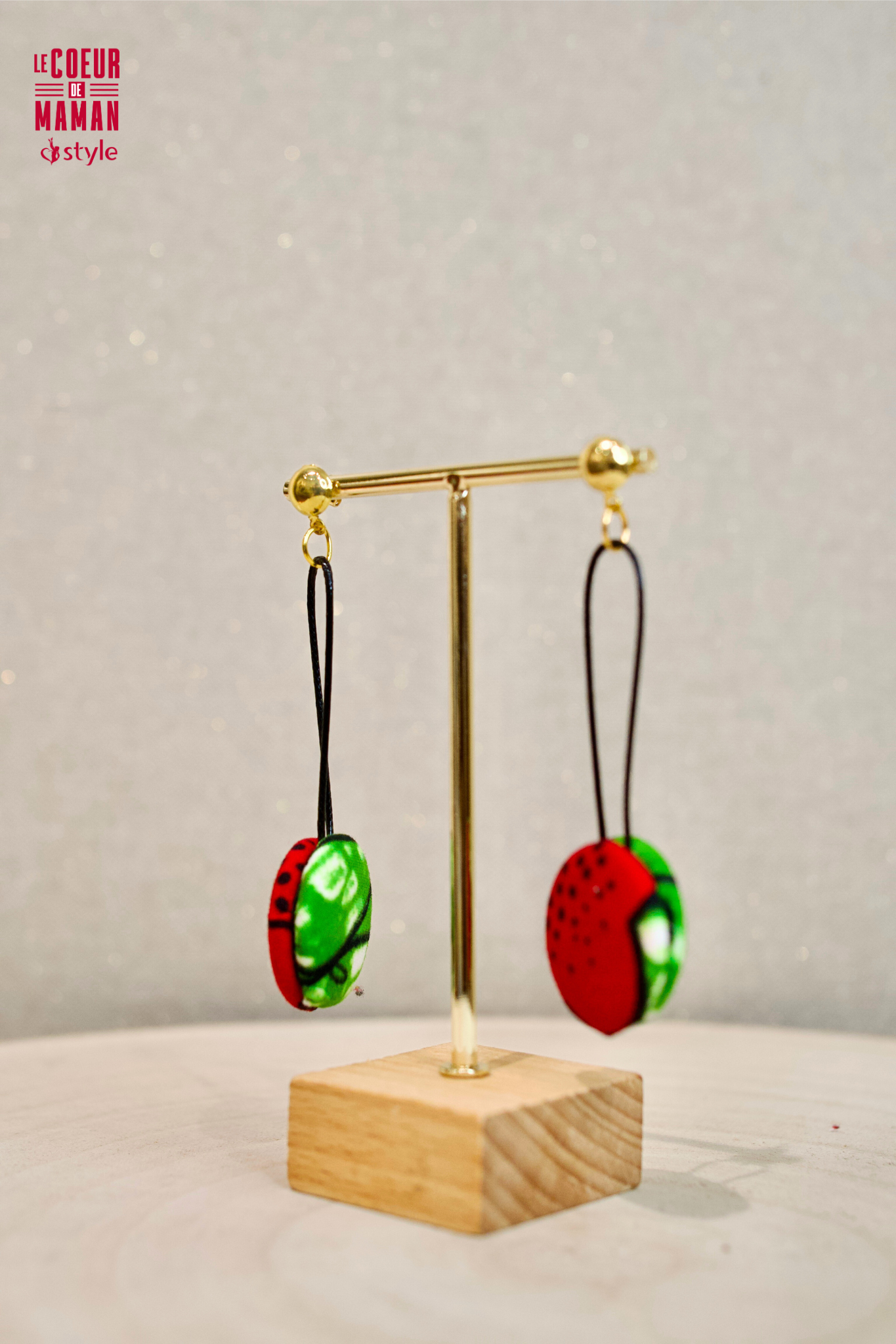 Boucle d'oreille Wax Rond