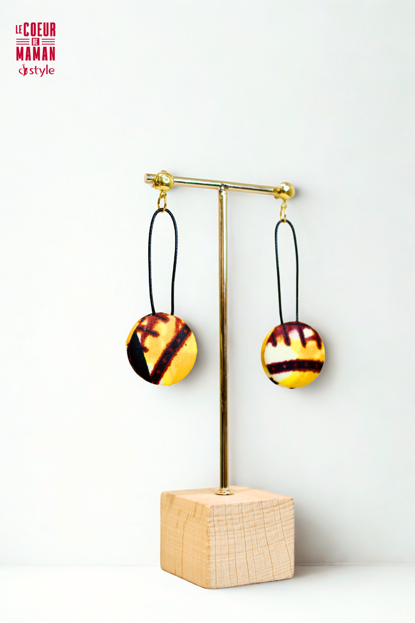 Boucle d'oreille Wax Rond