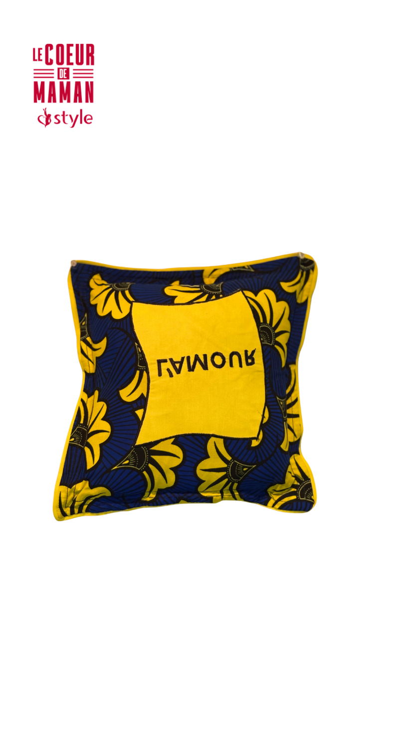 Housse de coussin ( L’amour)