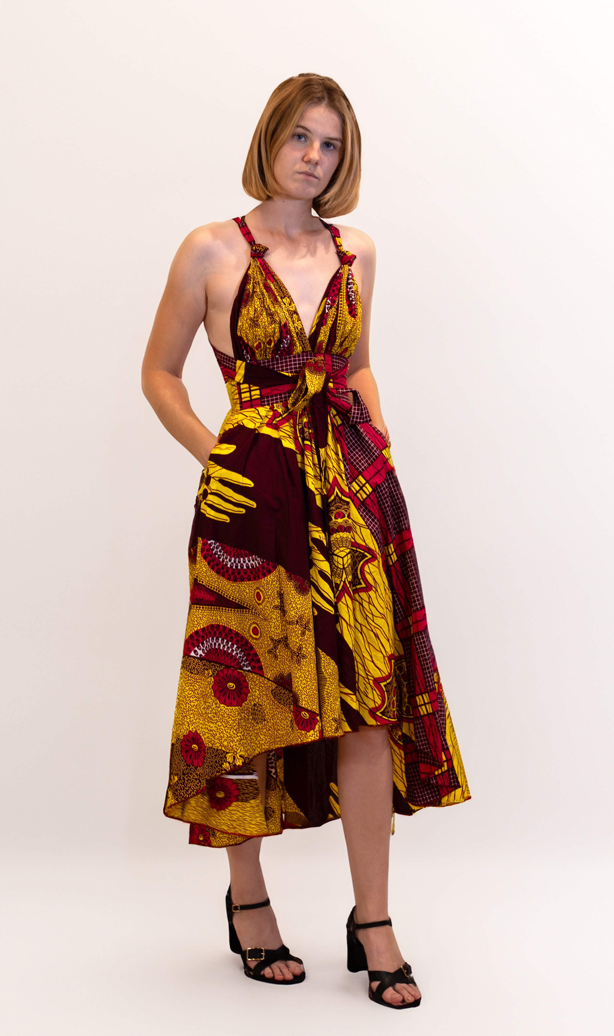 Robe Dos nus Combinaison ( RJWJRB-01)