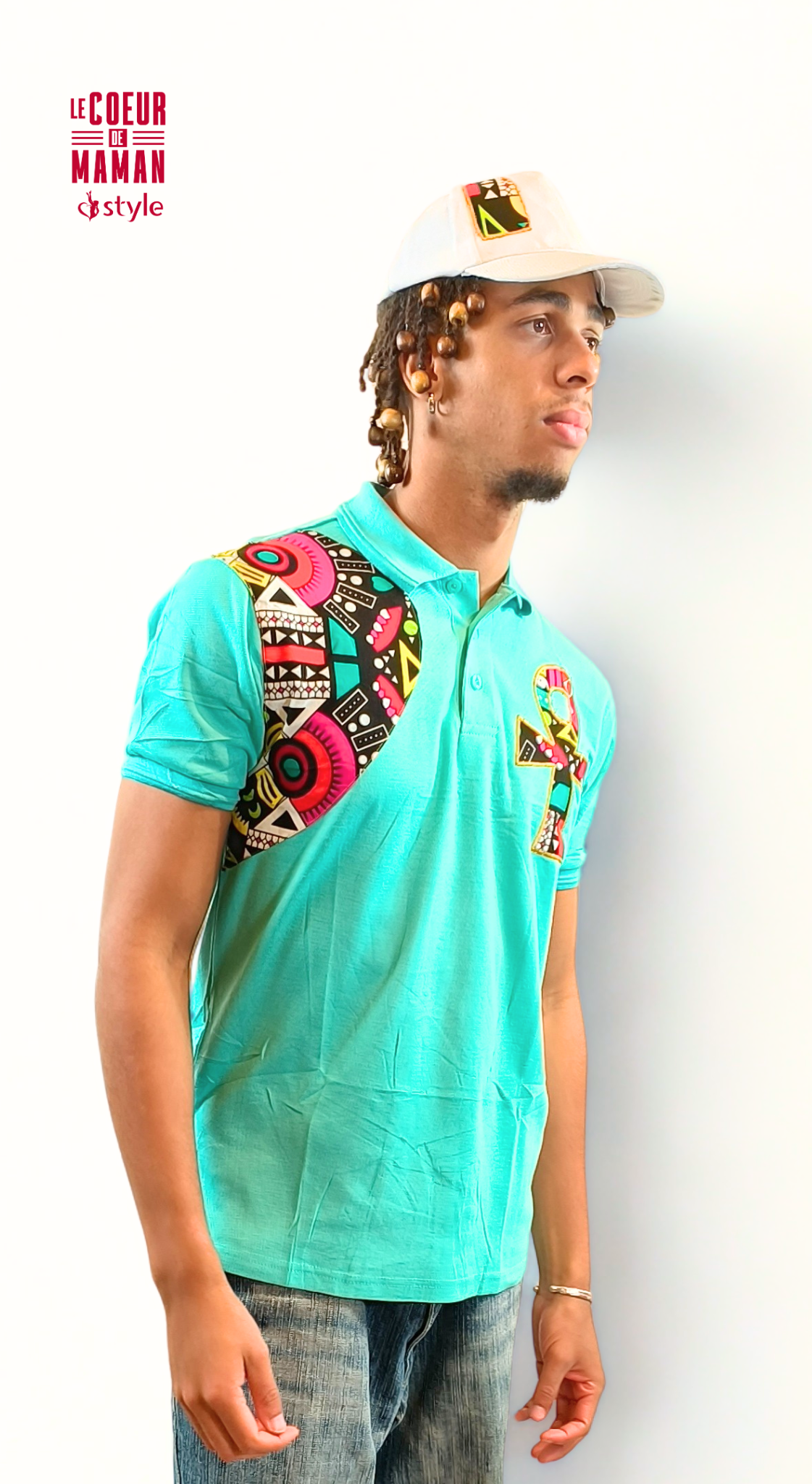 Polo Homme bleue