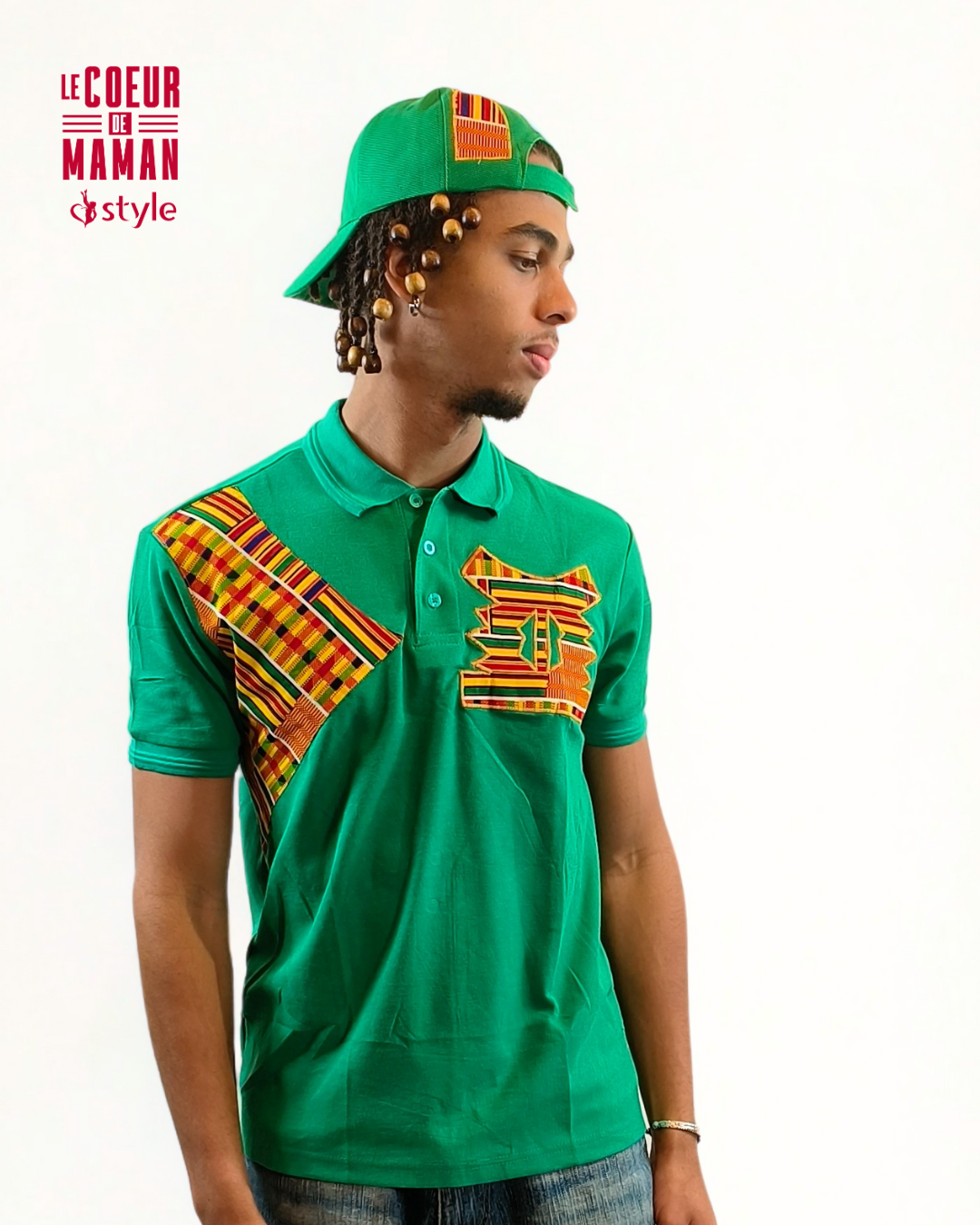 Polo Homme vert