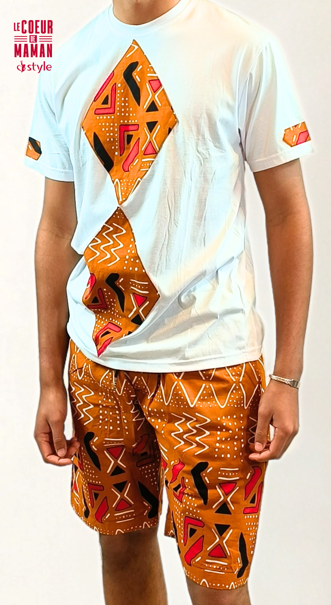 Short Homme marron