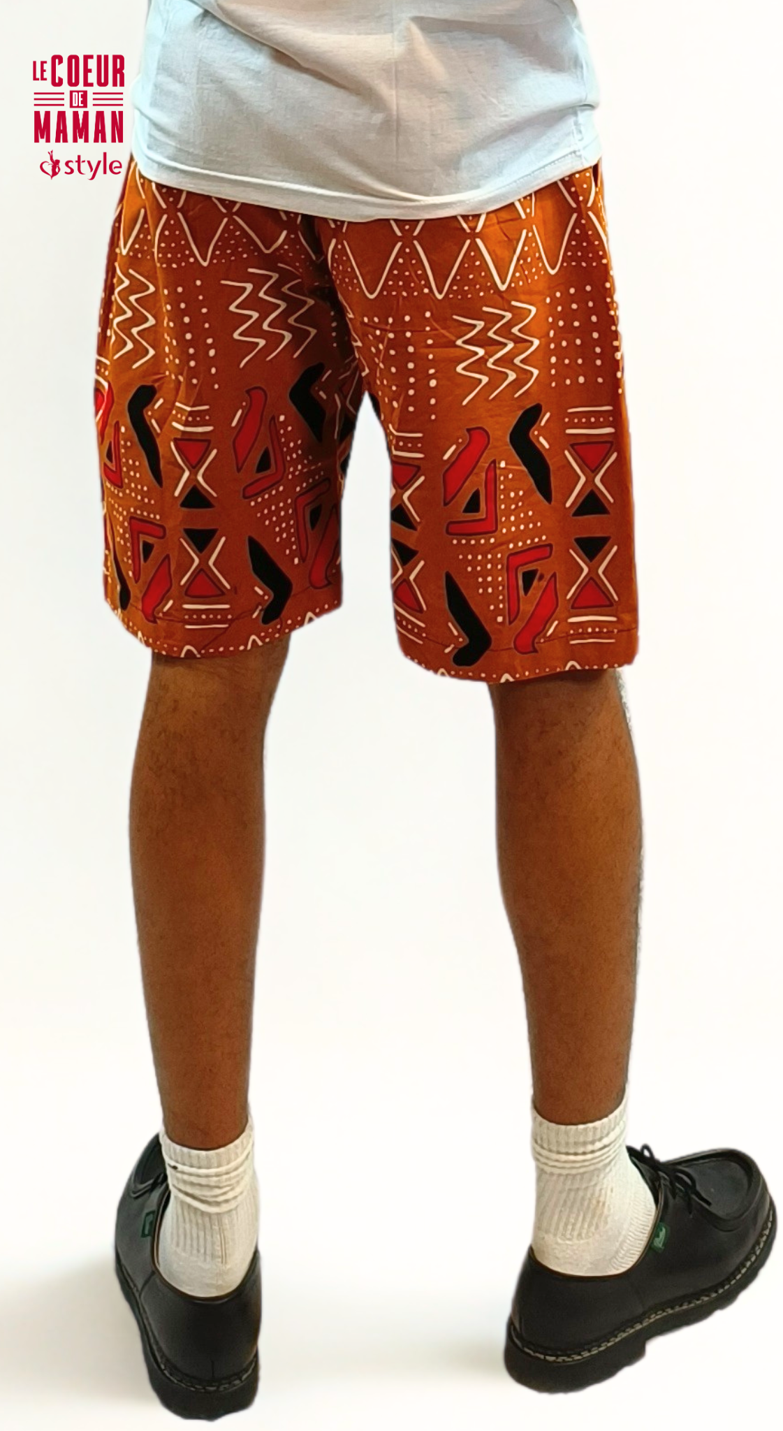 Short Homme marron