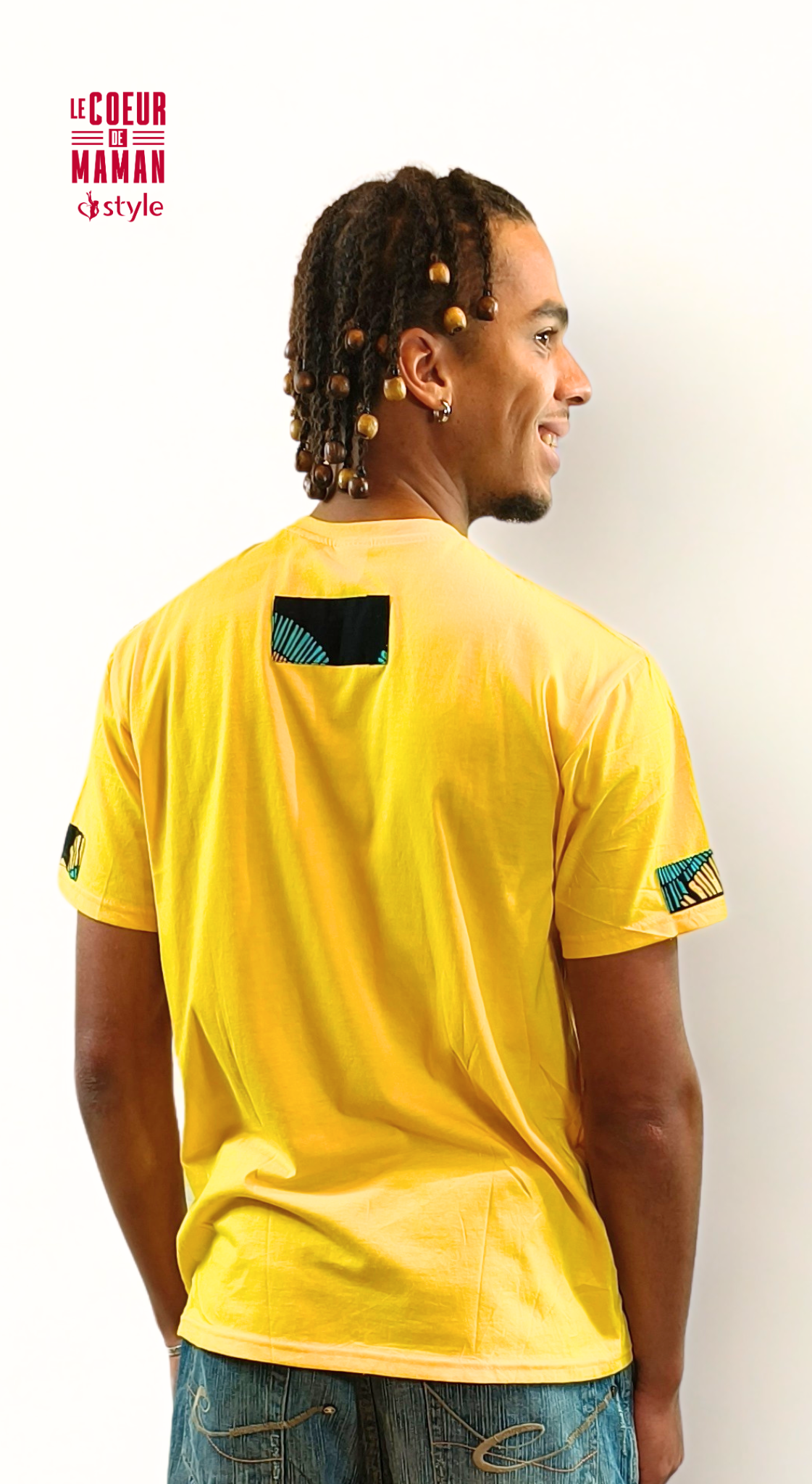 T-Shirt Homme jaune