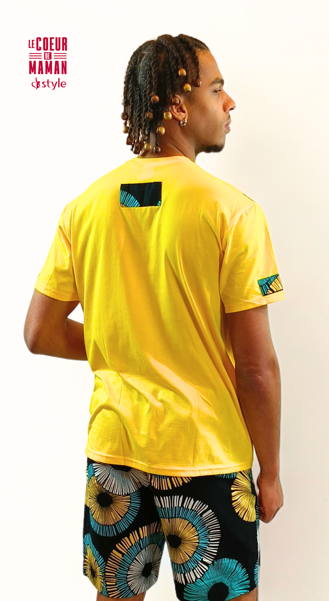 T-Shirt Homme jaune