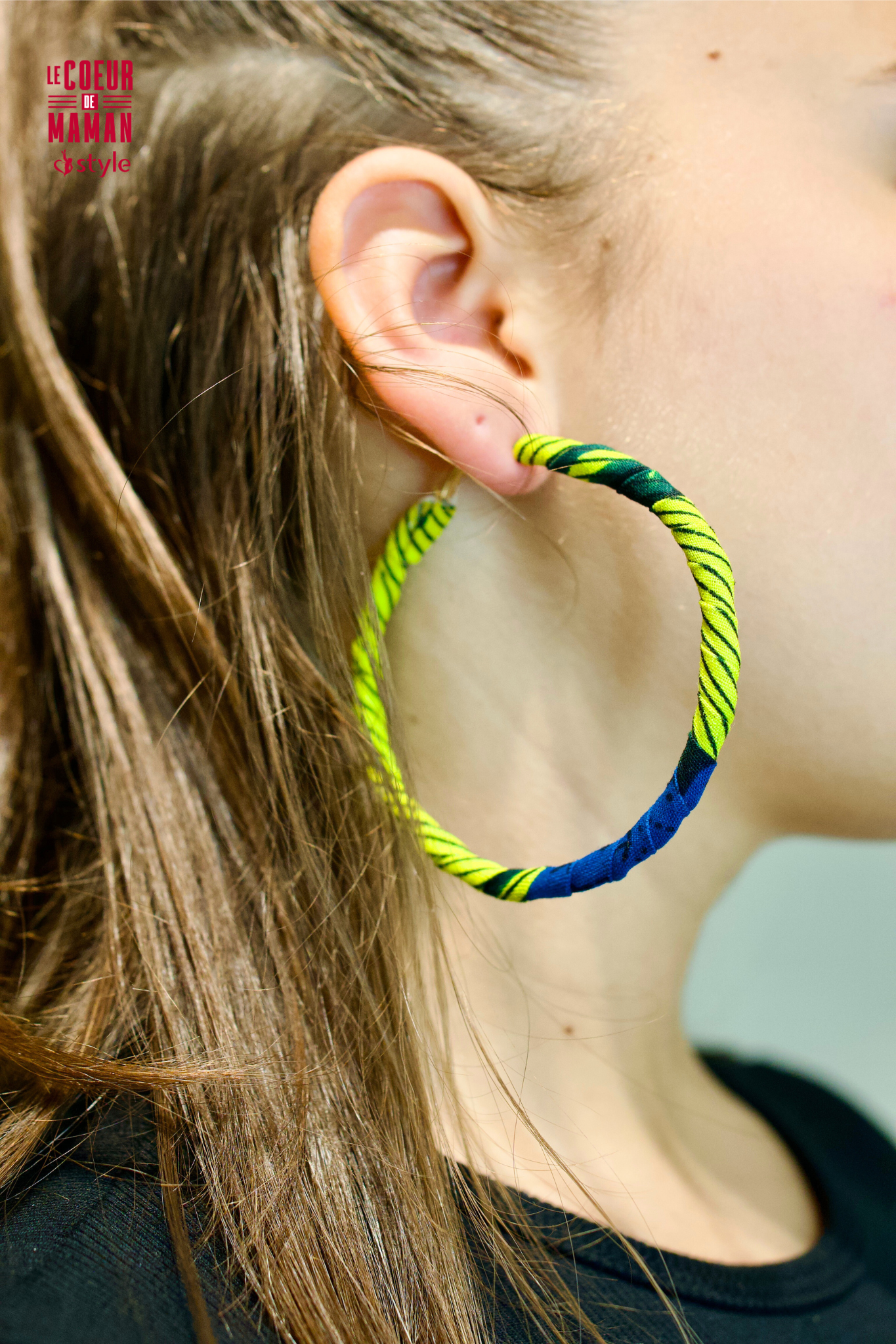 Boucle d'oreille Wax Créole