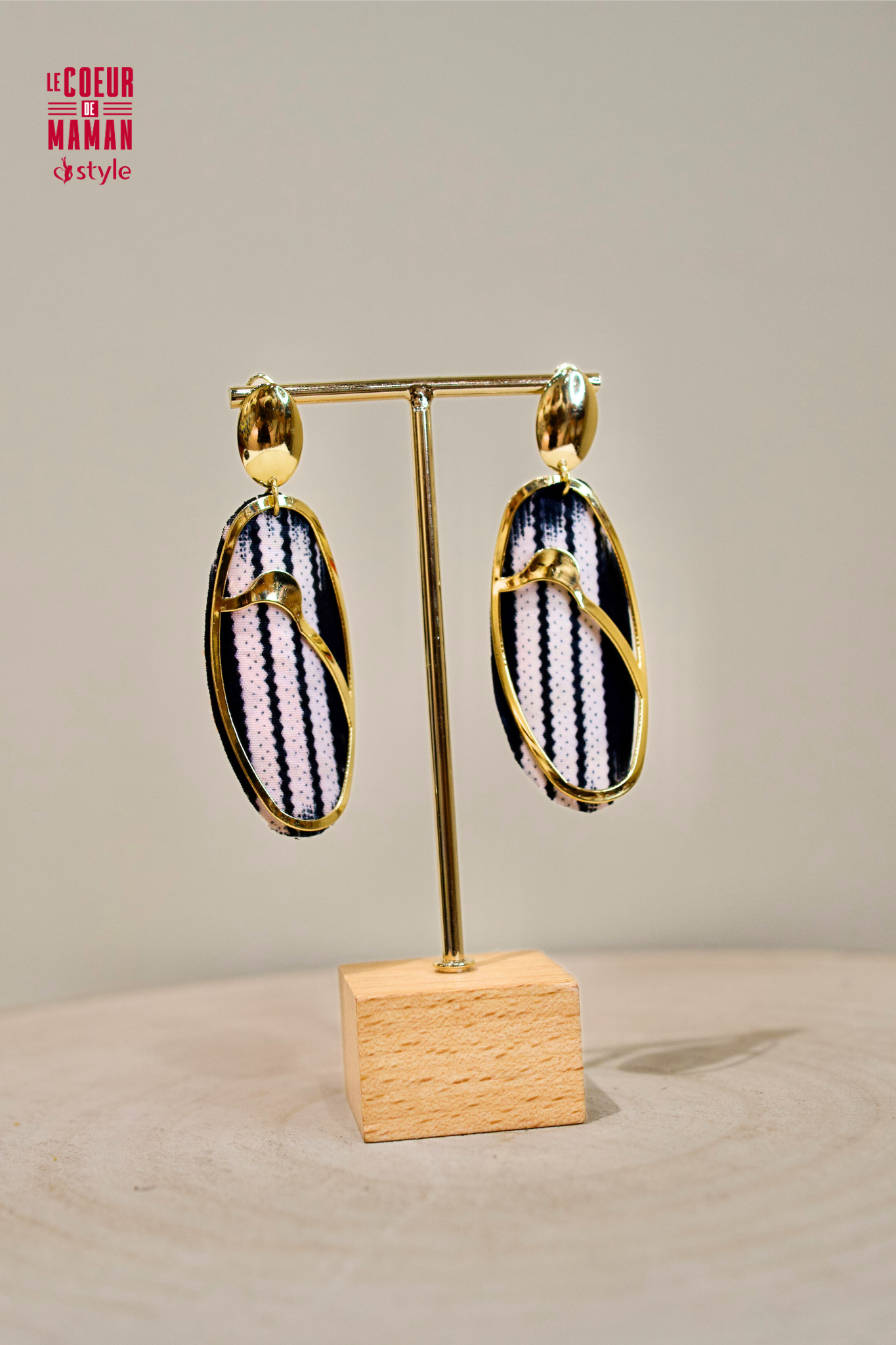 Boucle d'oreille Wax Or
