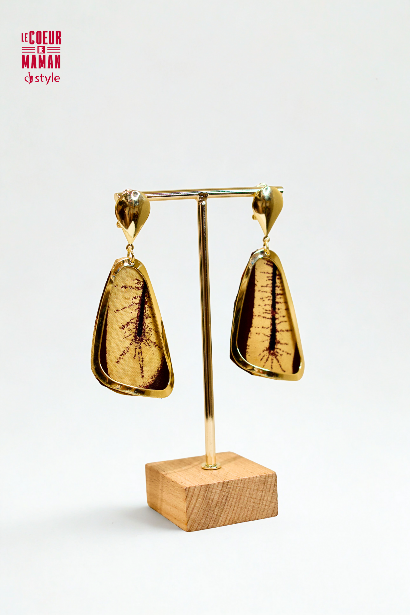 Boucle d'oreille Wax Or