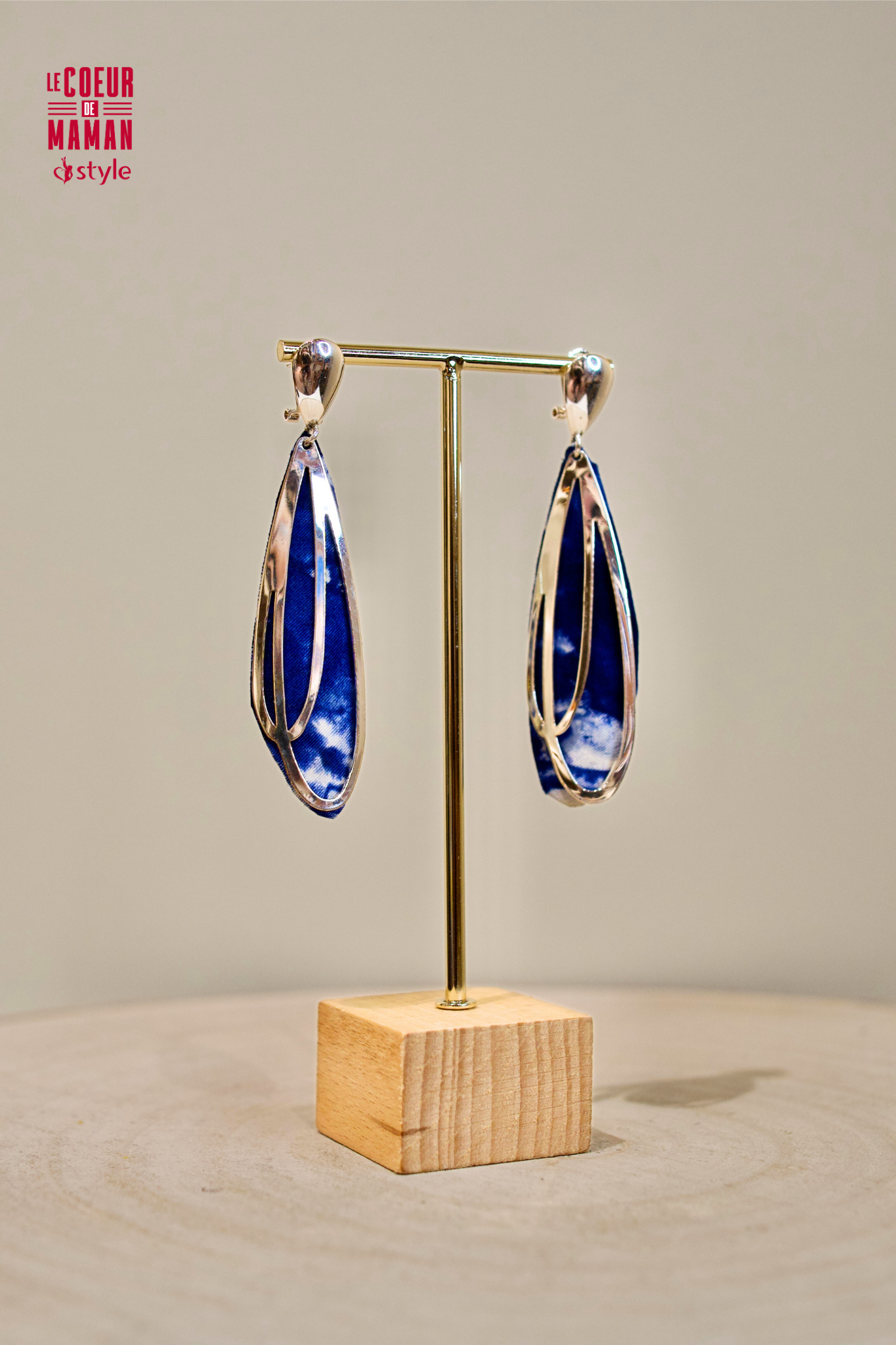 Boucle d'oreille Wax Or