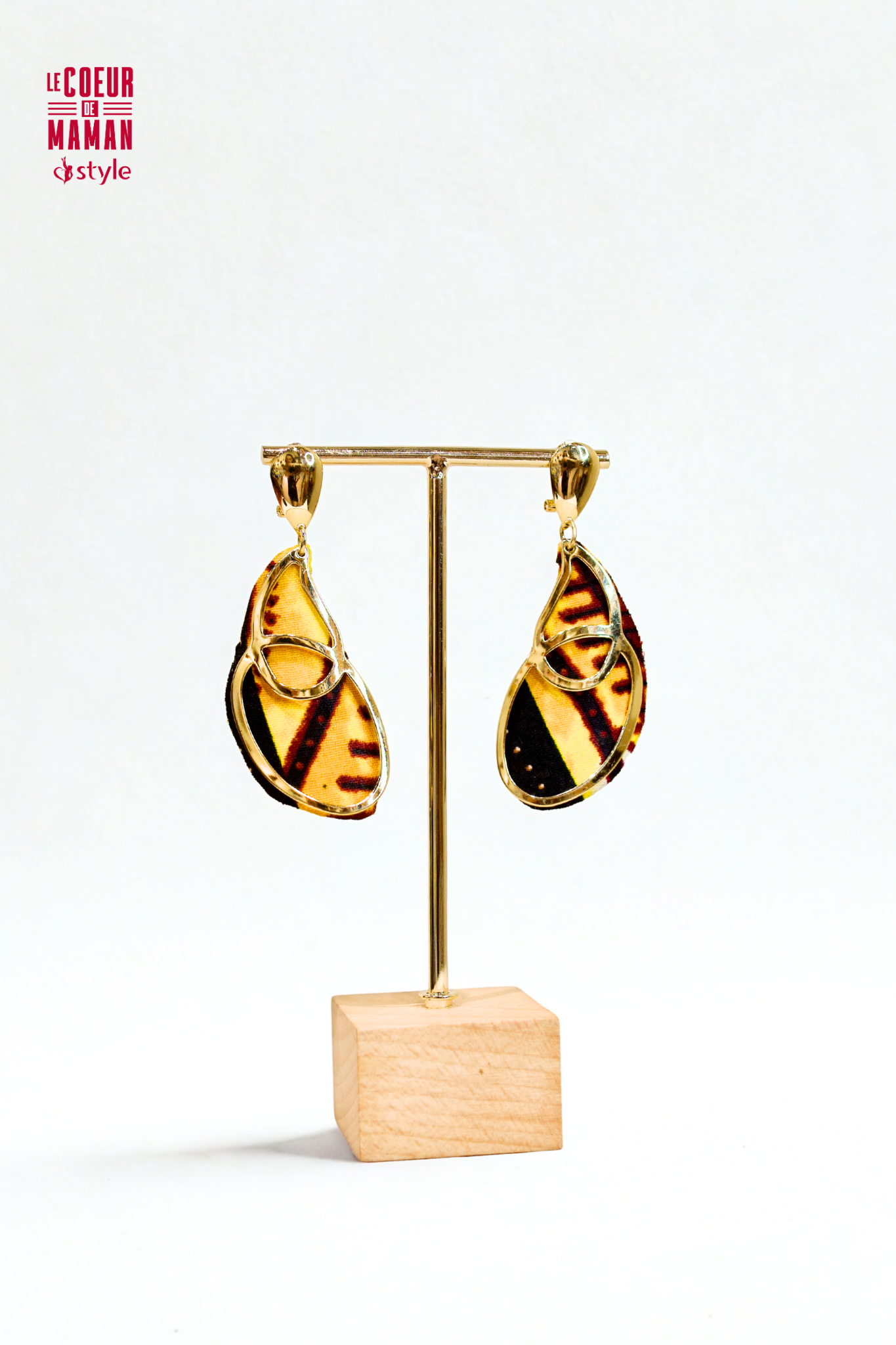 Boucle d'oreille Wax Or