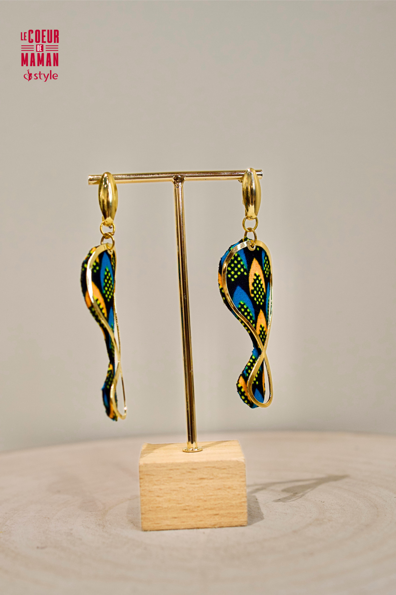 Boucle d'oreille Wax Or
