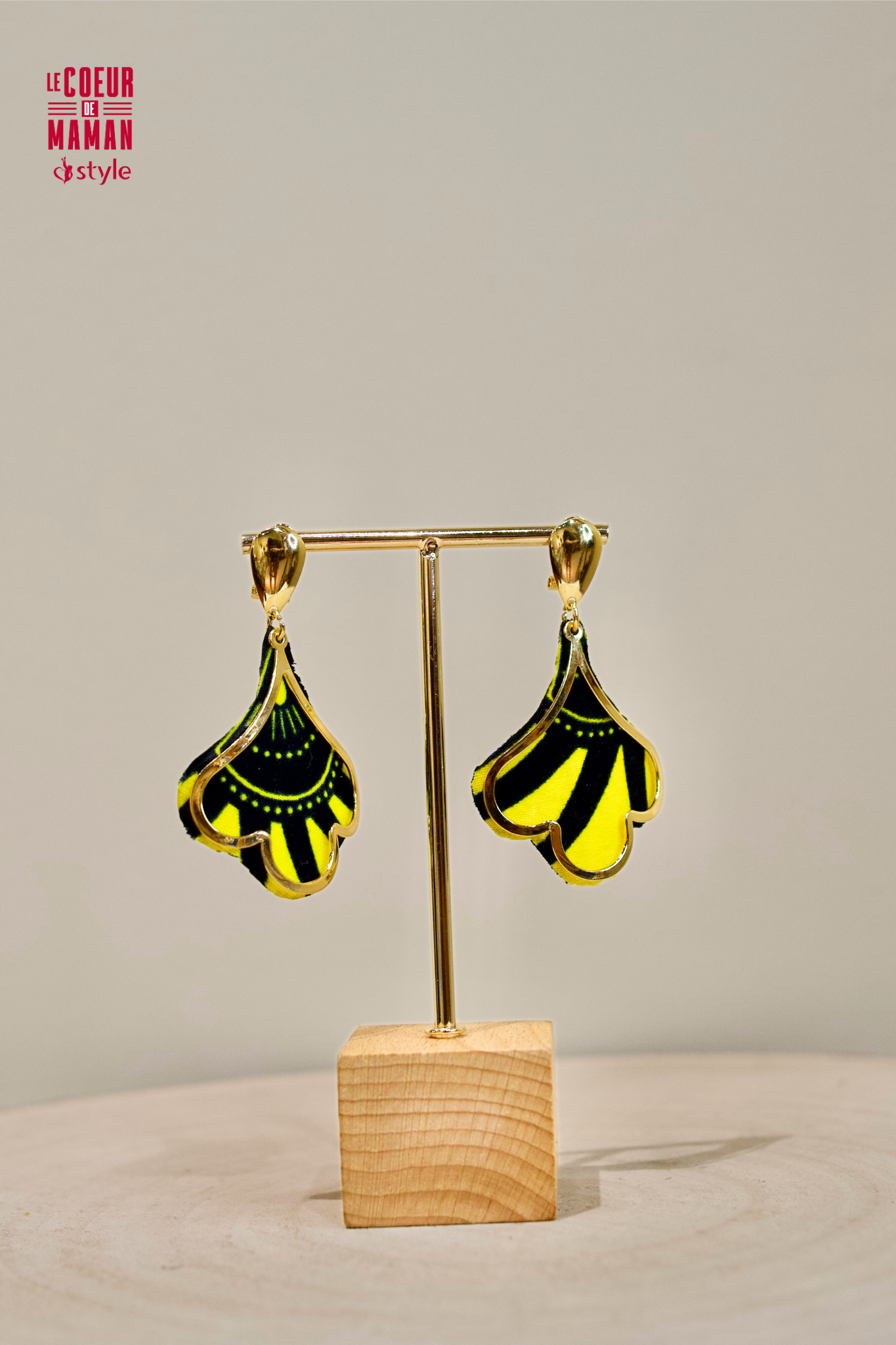 Boucle d'oreille Wax Or