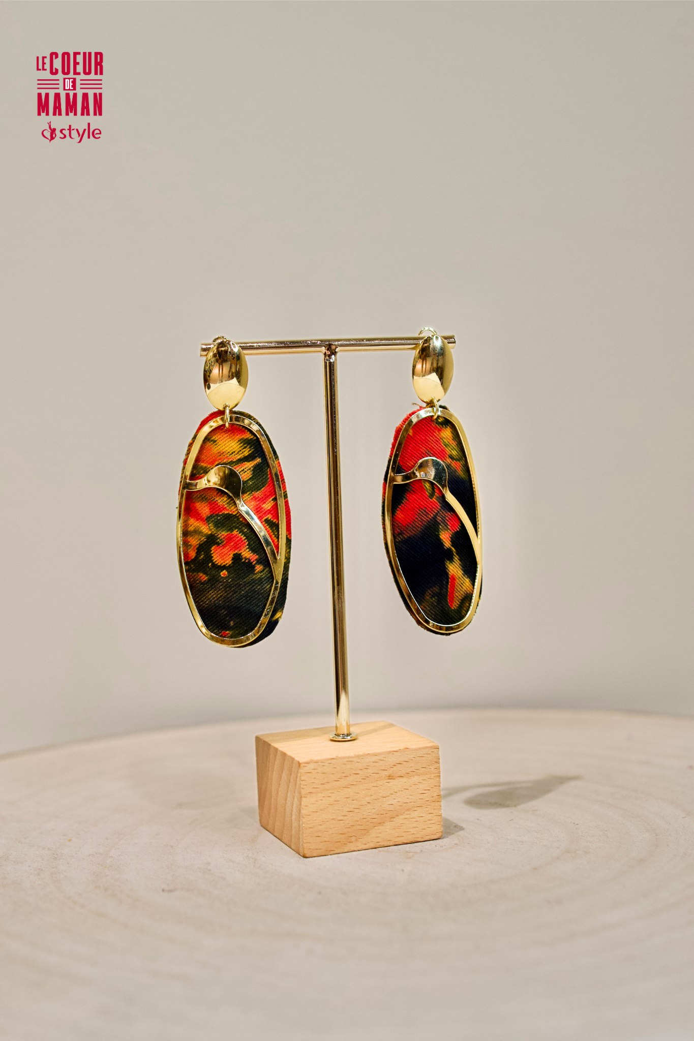 Boucle d'oreille Wax Or