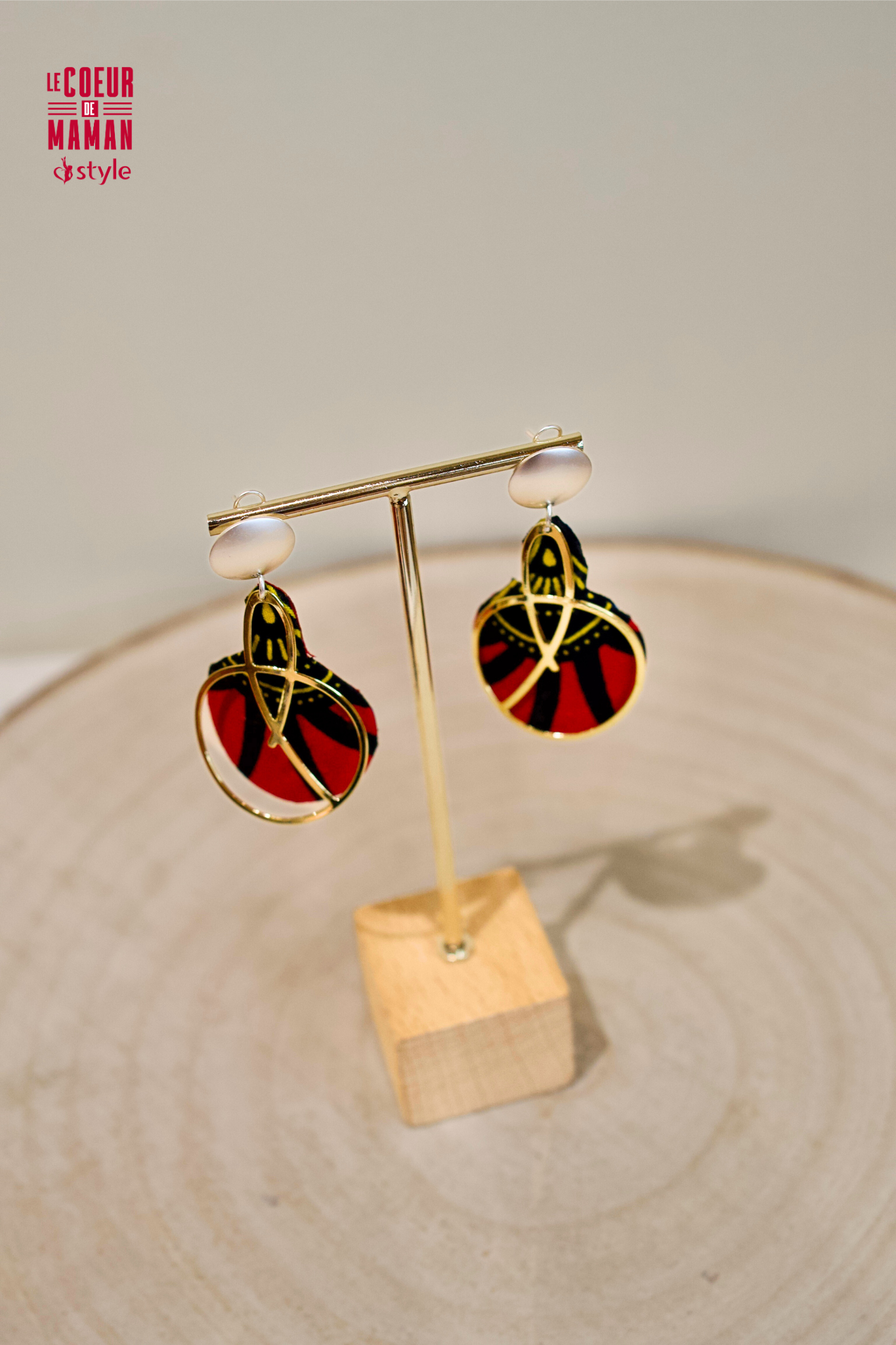 Boucle d'oreille Wax Or