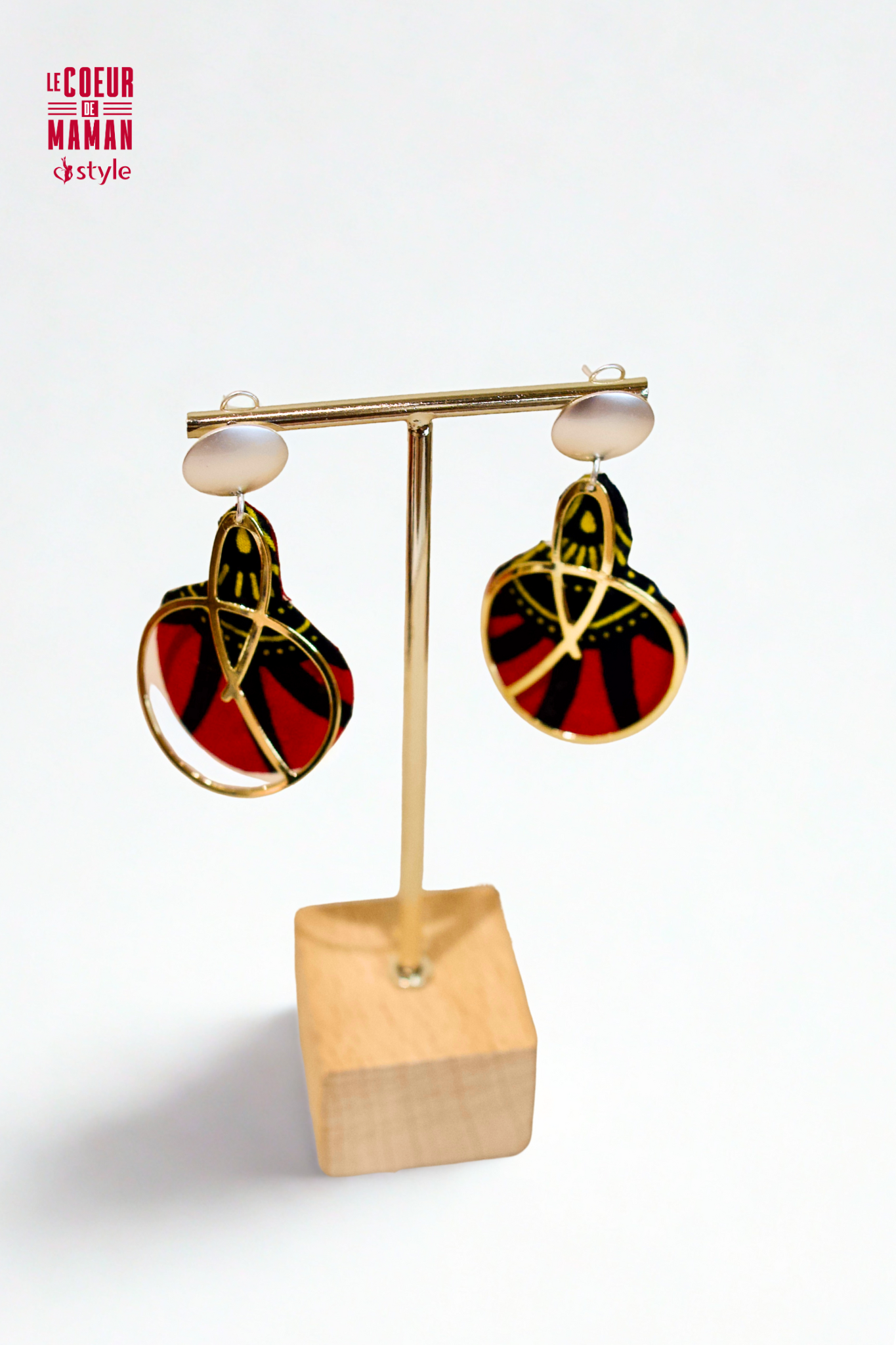 Boucle d'oreille Wax Or