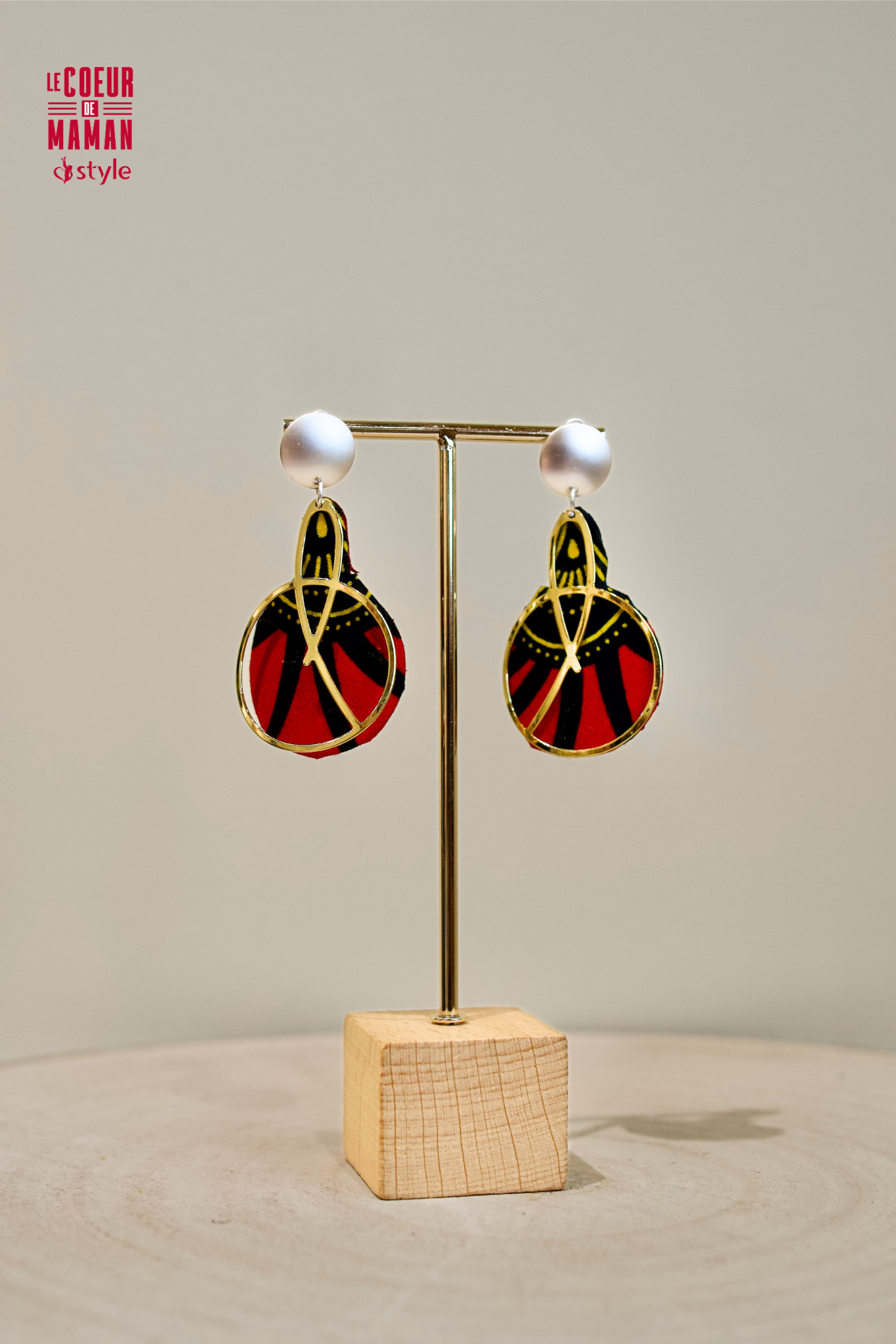 Boucle d'oreille Wax Or