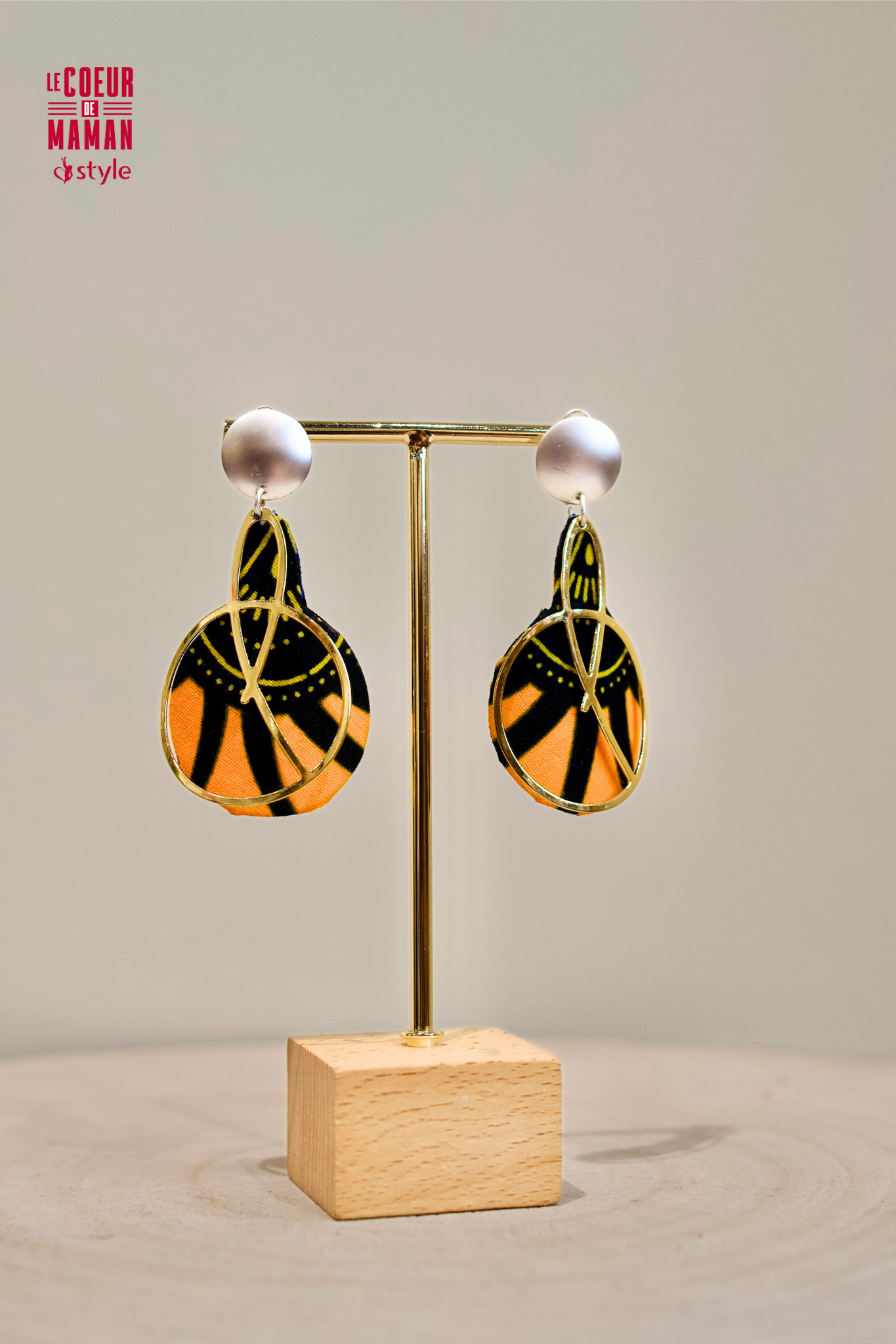 Boucle d'oreille Wax Or