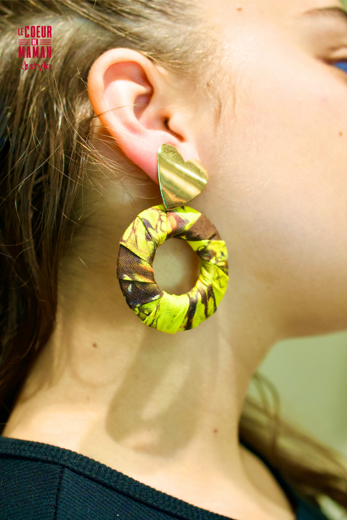 Boucle d'oreille Wax Or