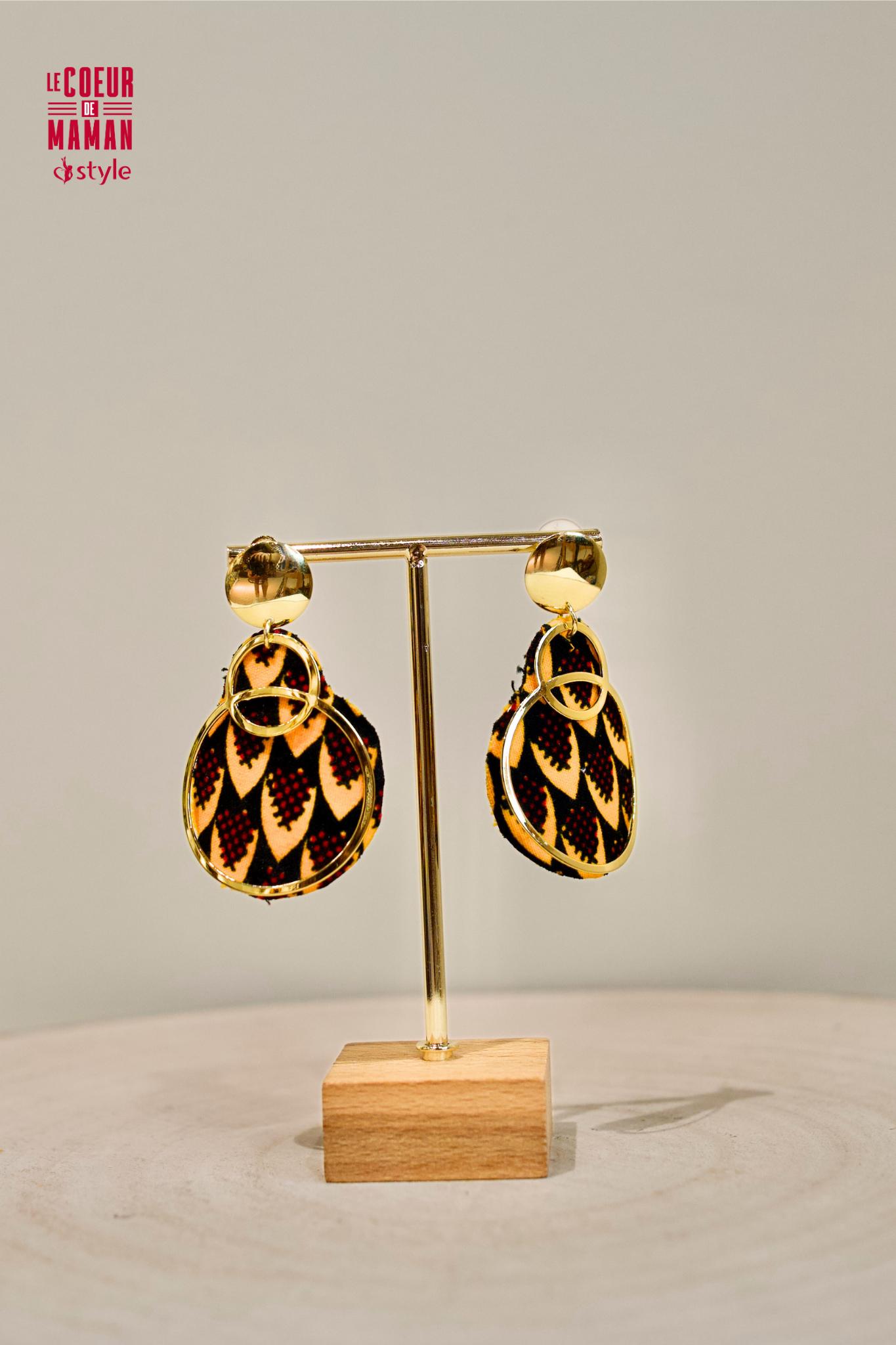 Boucle d'oreille Wax Or