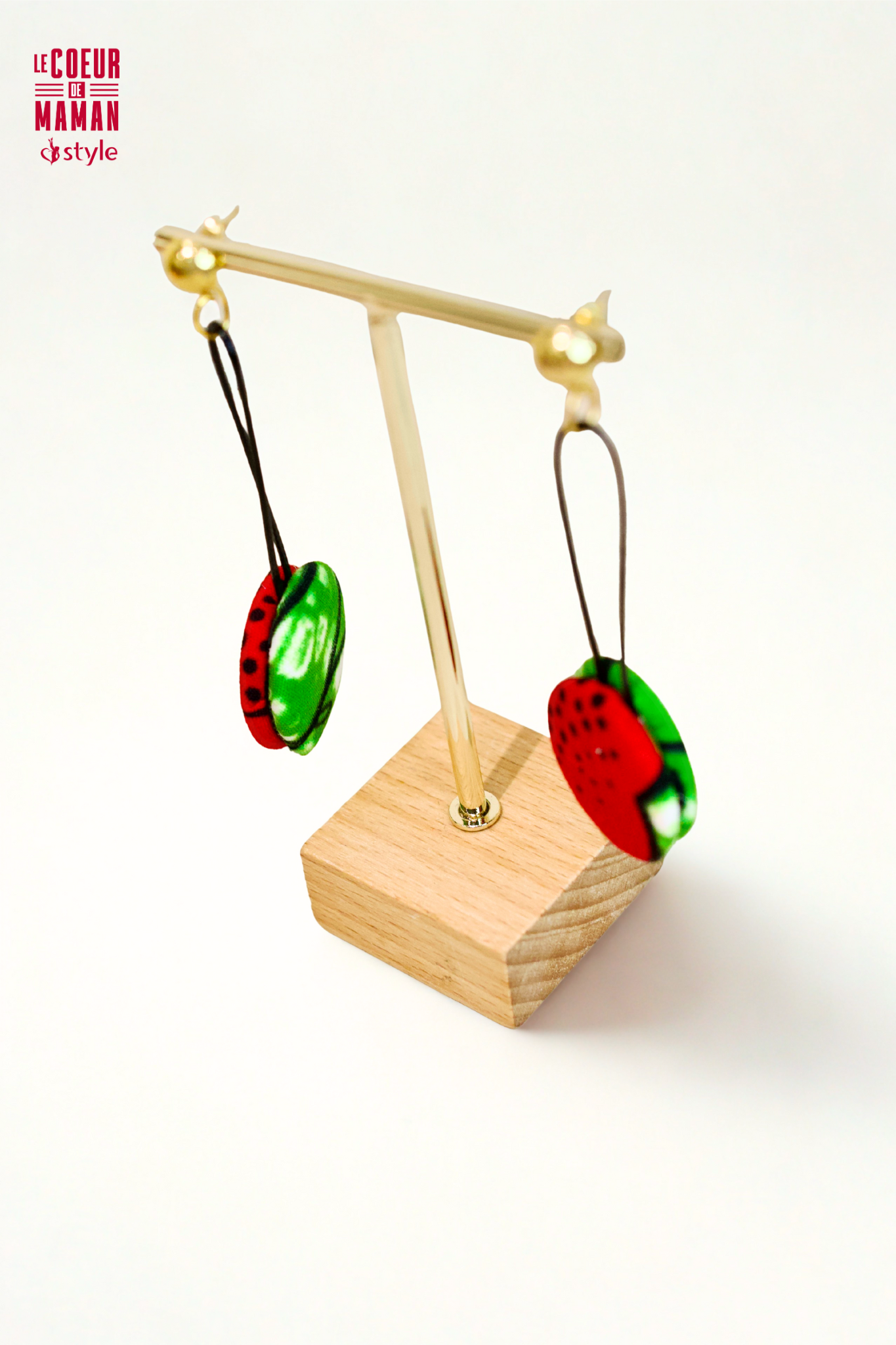 Boucle d'oreille Wax Rond