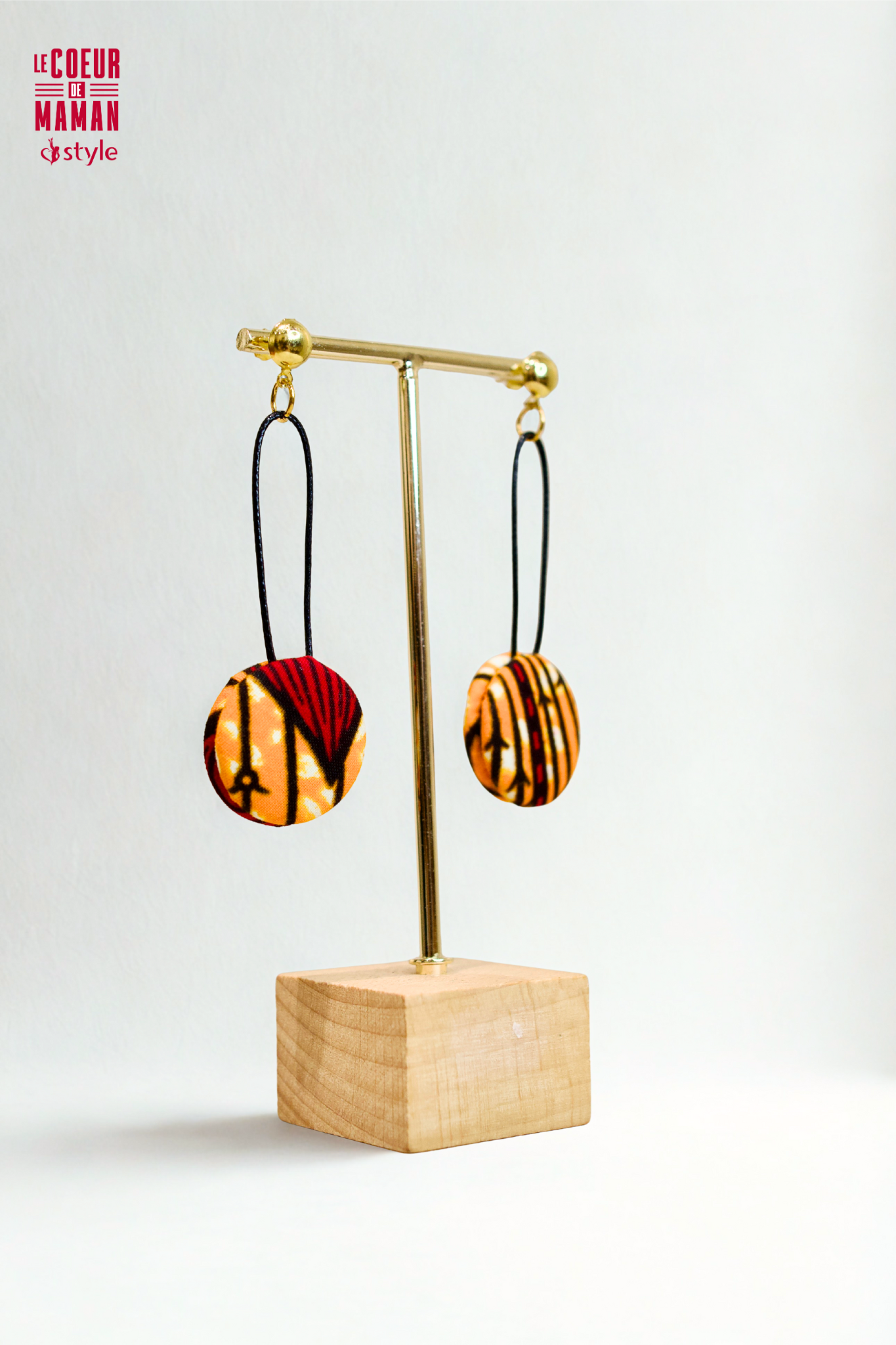 Boucle d'oreille Wax Rond