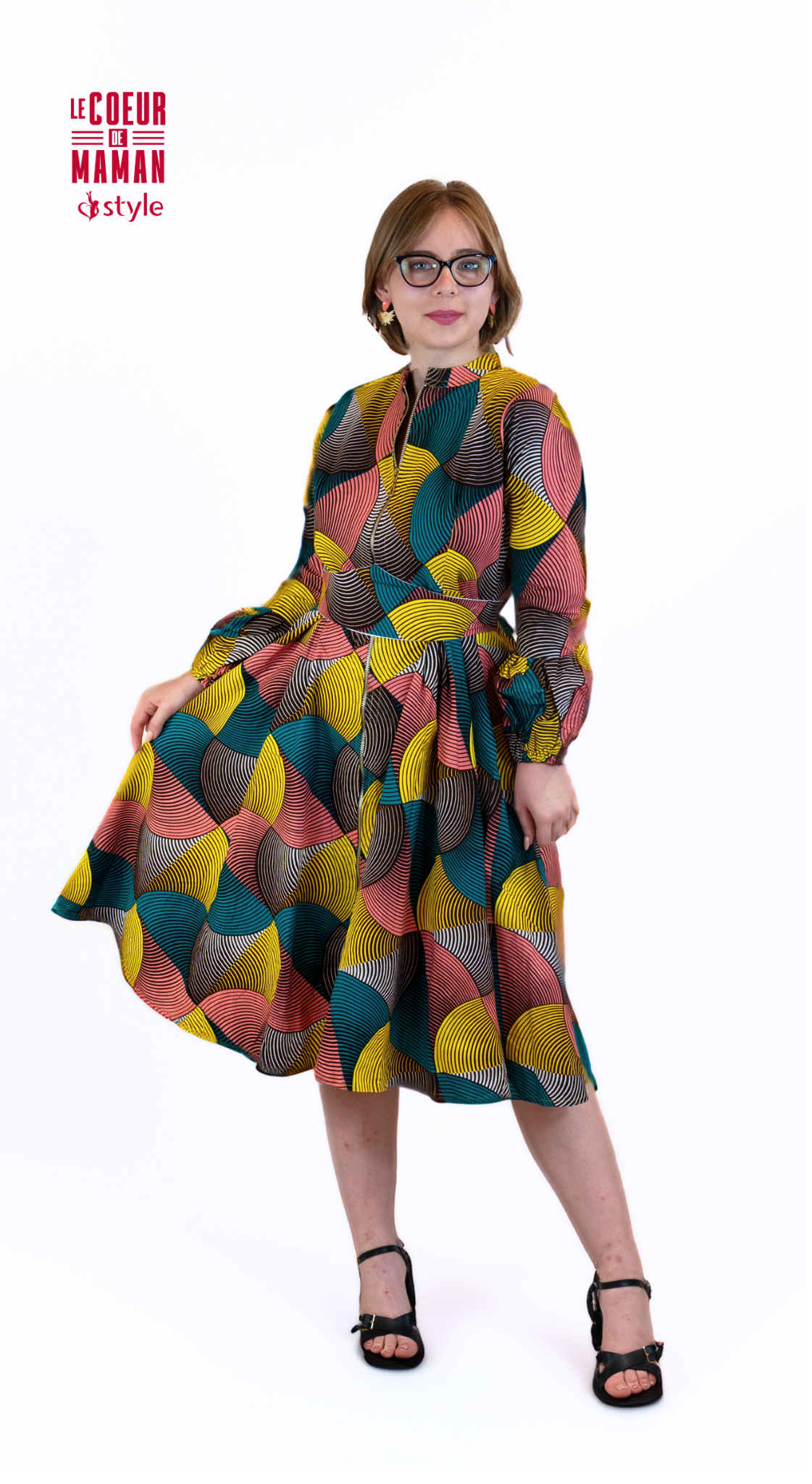 Robe Évasée Avec Fermeture ( RCMRVJ -01)