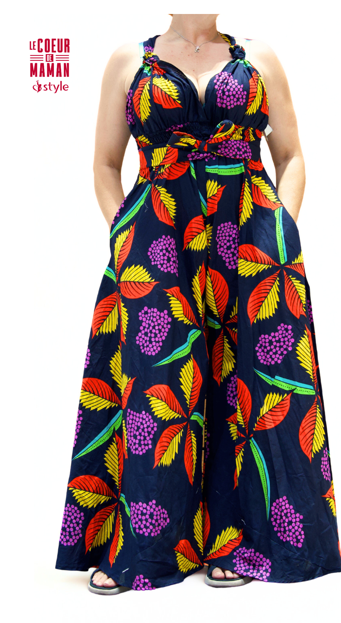 Combinaison Pantalon dos nus  (CPWLGBJR-01)