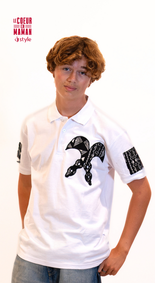 Polo Homme Blanc