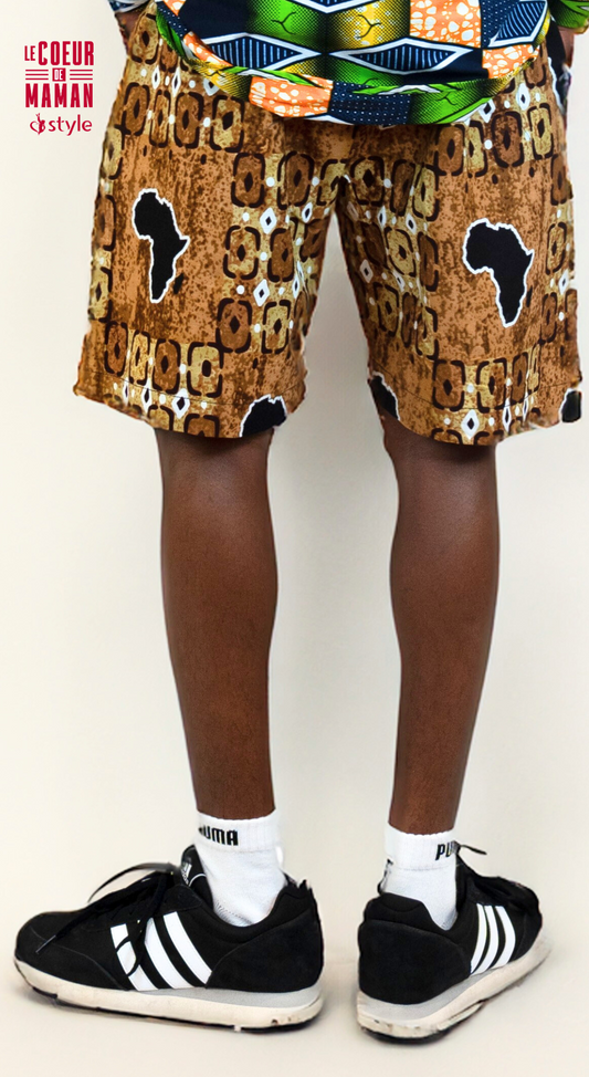 Short Homme marron