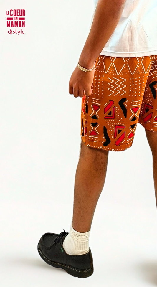 Short Homme marron